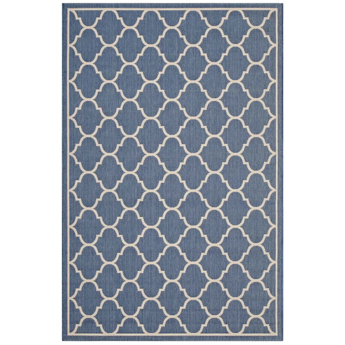 Moroccan Trellis Indoor Outdoor Area Rug - Classic Pattern for Living Room & Patio - Image 22