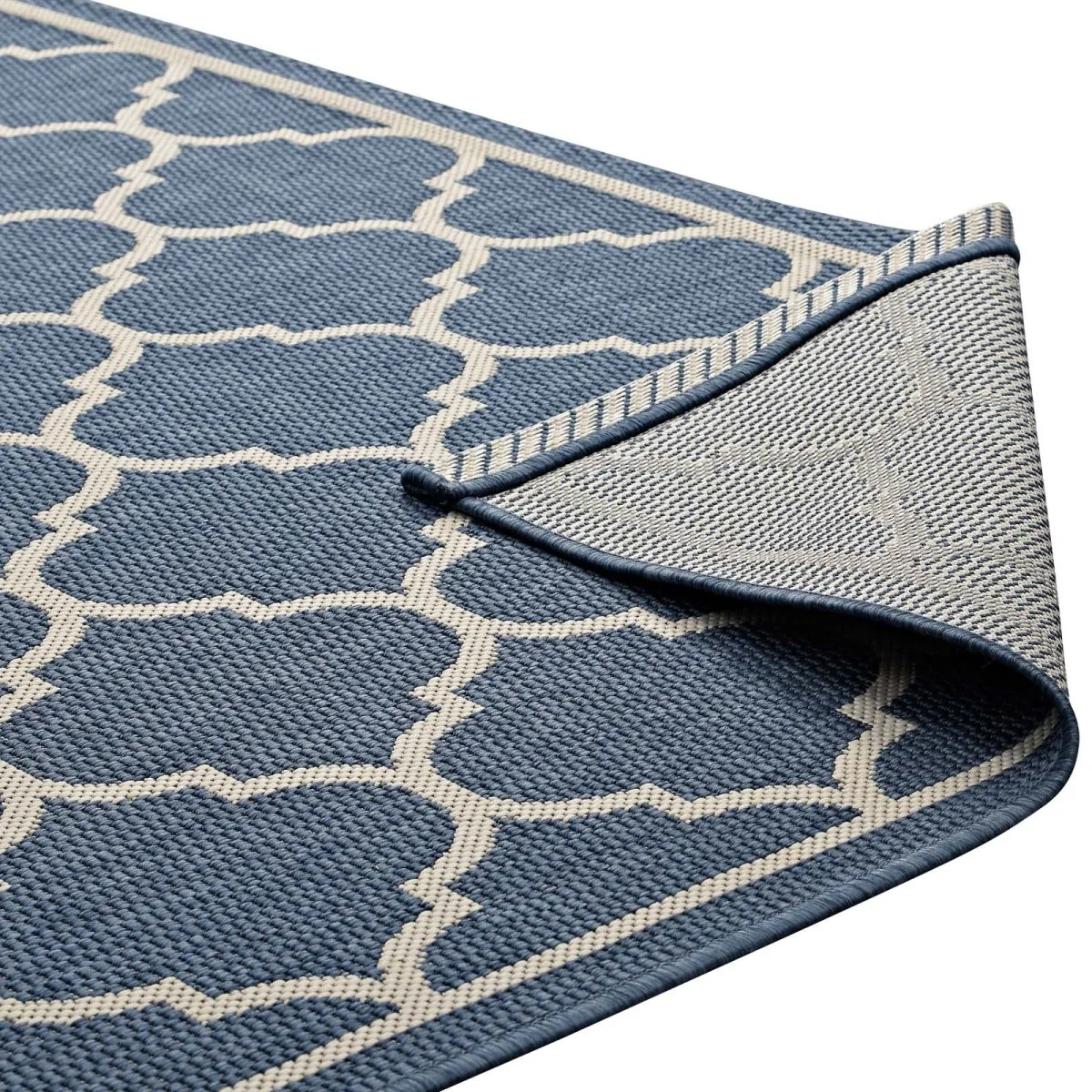 Moroccan Trellis Indoor Outdoor Area Rug - Classic Pattern for Living Room & Patio - Image 33