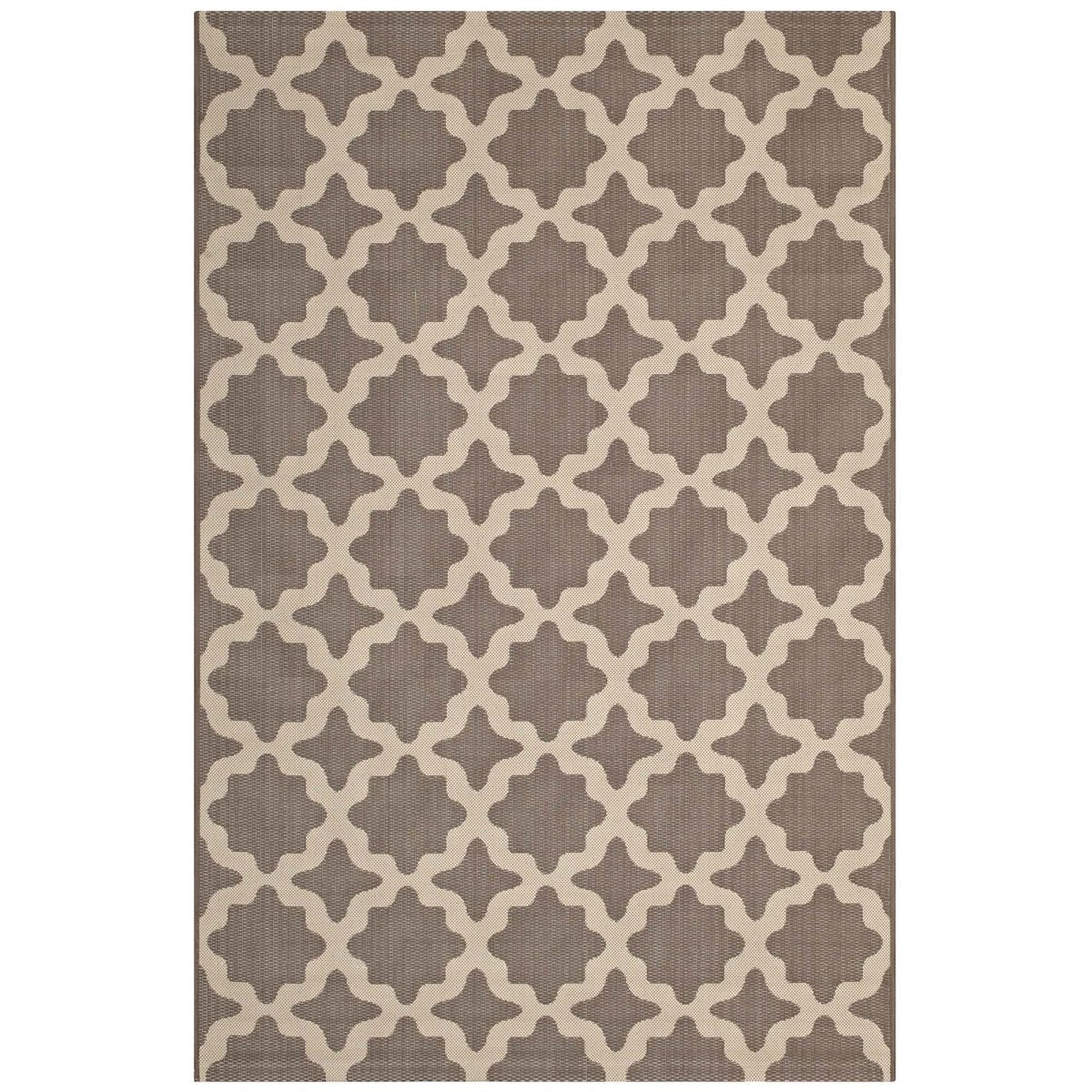 Moroccan Trellis Polypropylene Indoor Outdoor Area Rug - Versatile All-Weather - Image 53