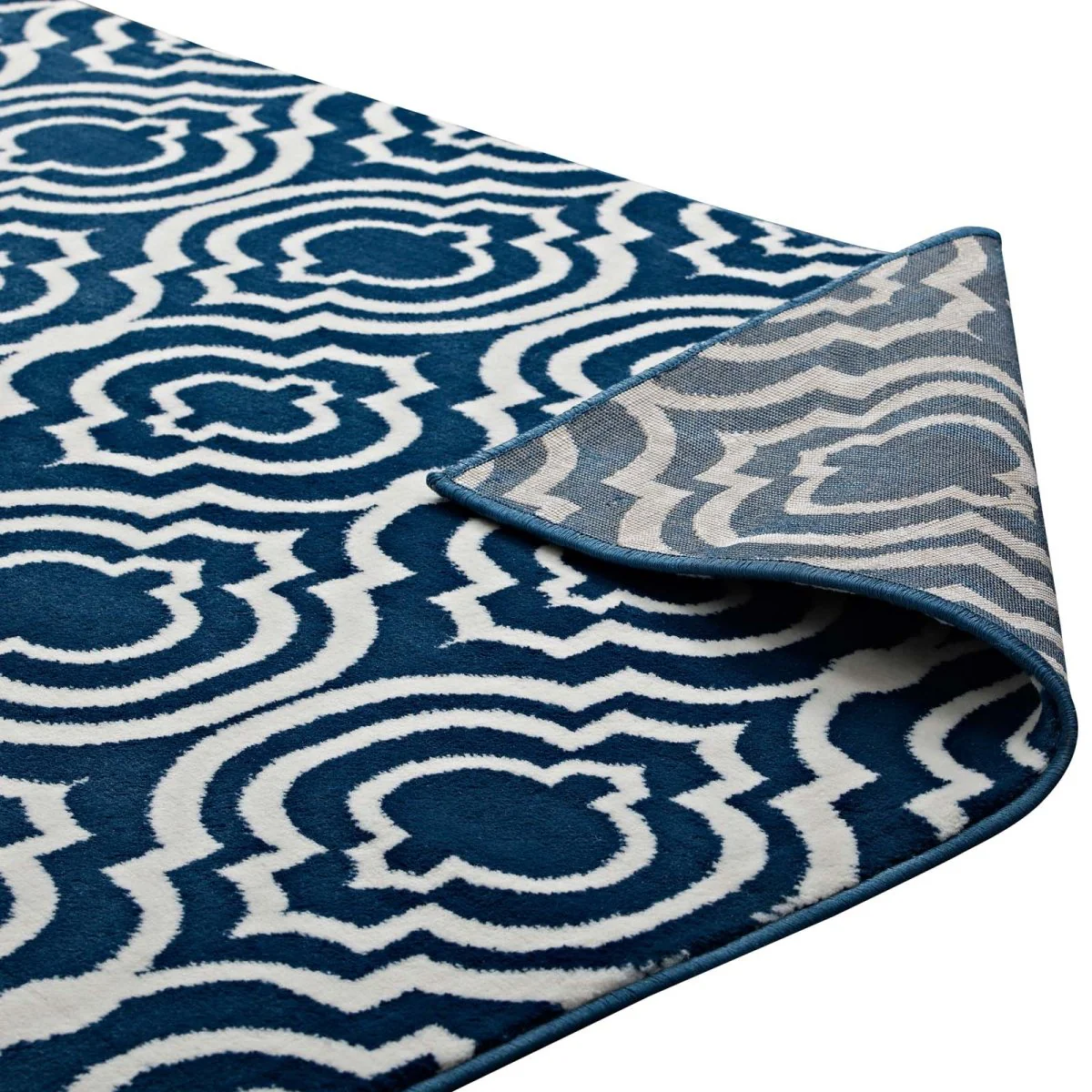 Moroccan Trellis Transitional Area Rug Collection - Classic Geometric Pattern - Image 4