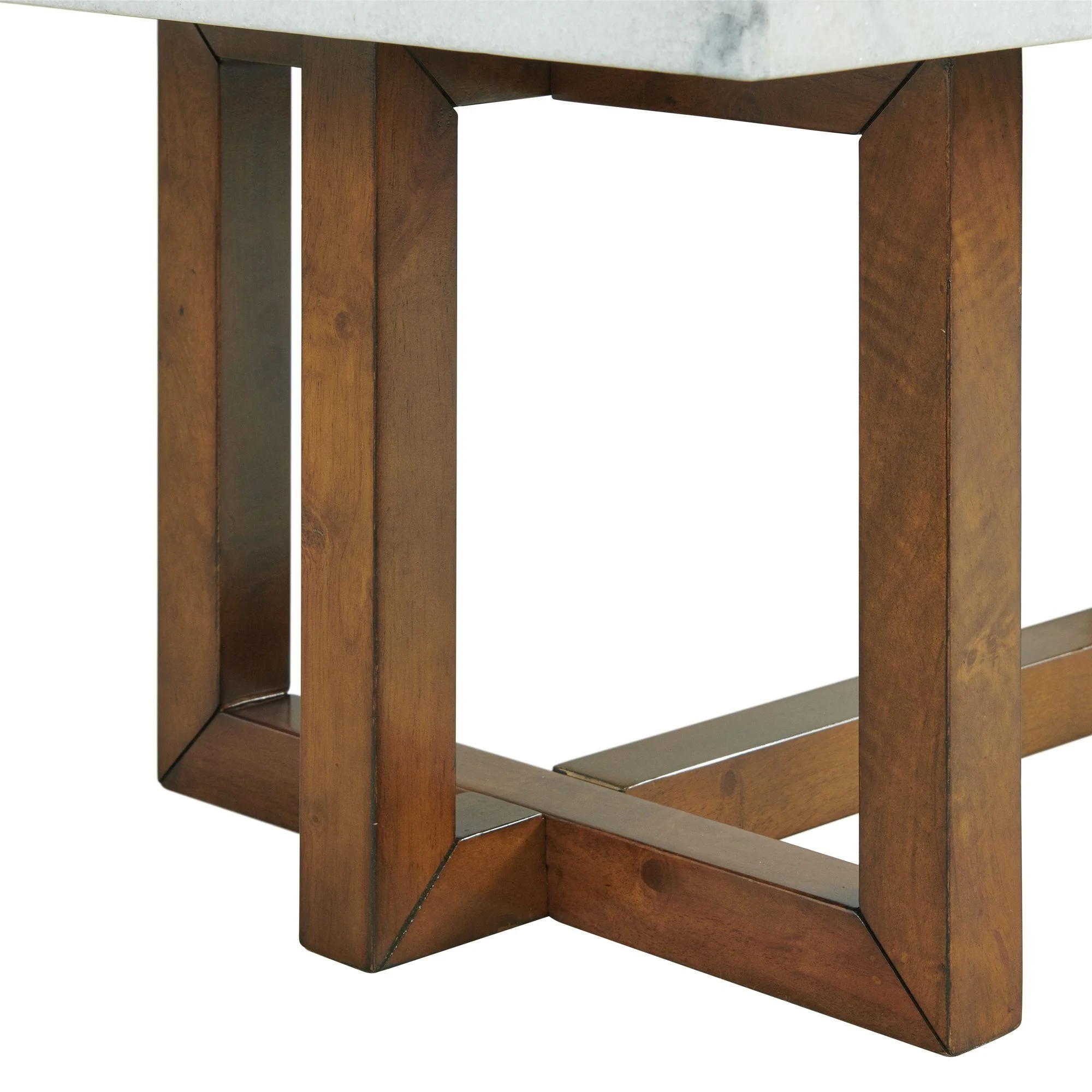 Morris - 2 Piece Occasional Marble Table Set - White - Image 5