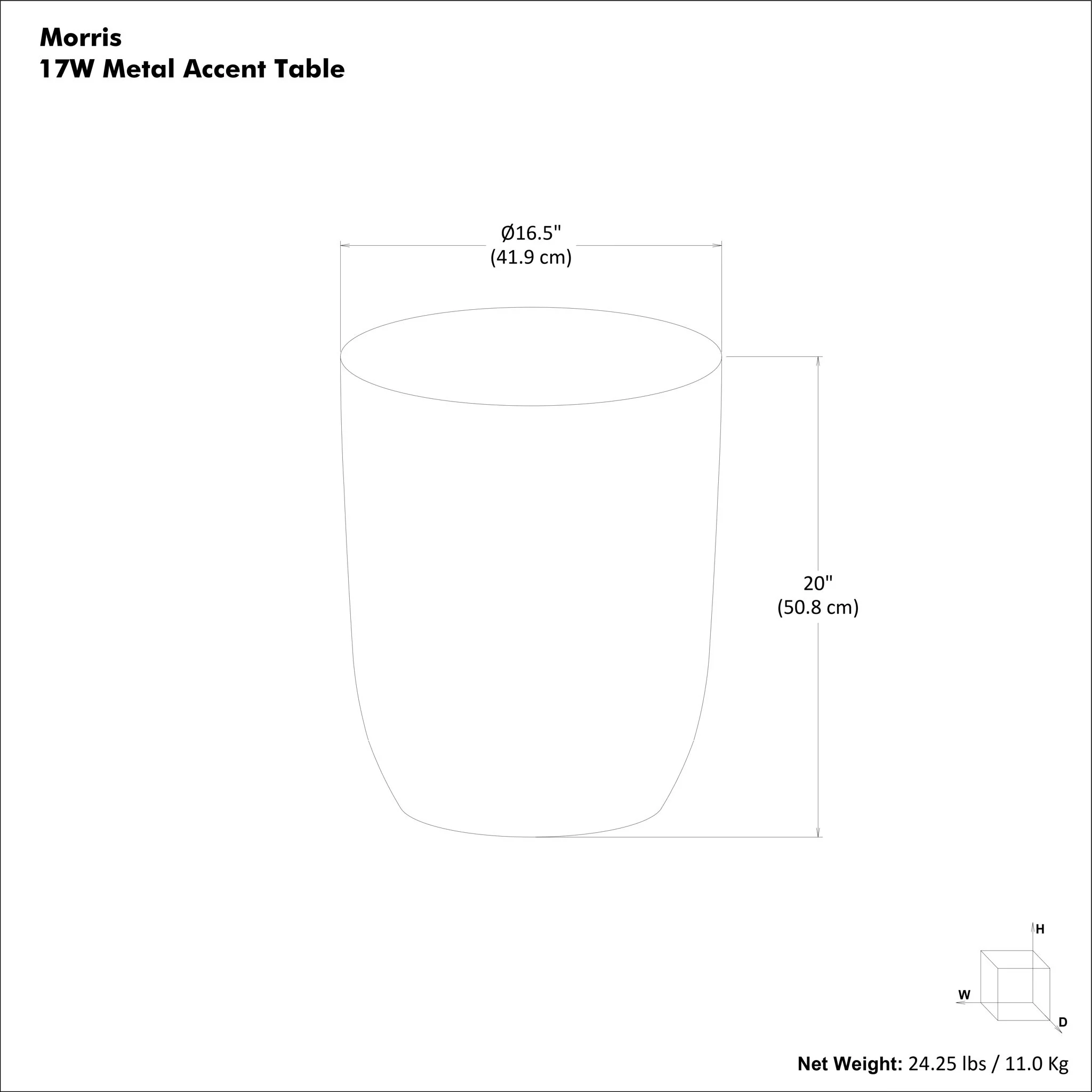 Morris - Accent Table - Image 7