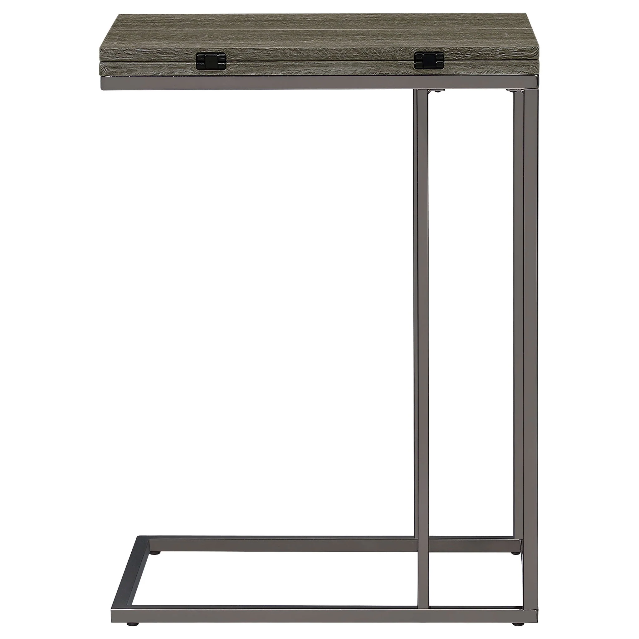 Mortimer - Snack Table With Expandable Top - Gray - Image 2