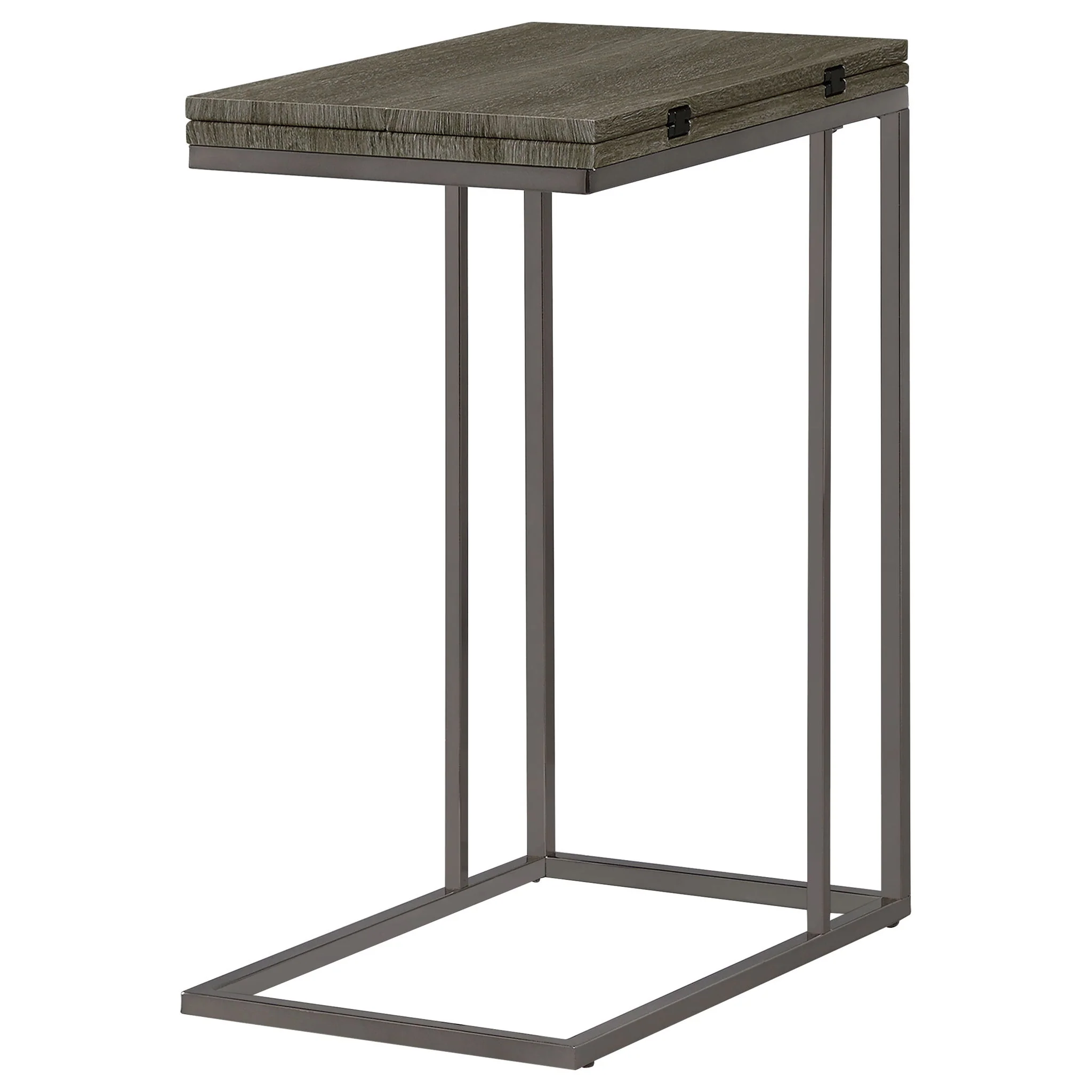 Mortimer - Snack Table With Expandable Top - Gray - Image 6