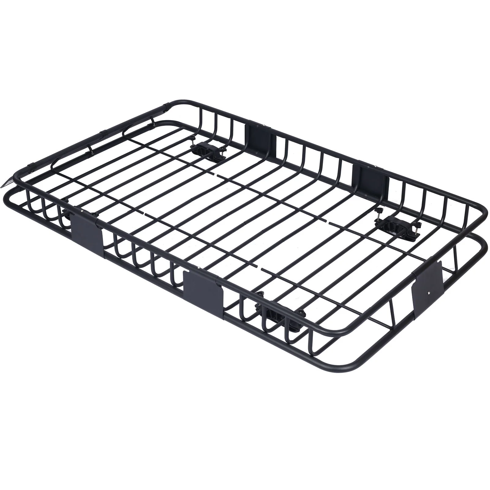 Motoring Rooftop Cargo Carrier Basket Steel, Universal Fit Roof Rack - Image 30