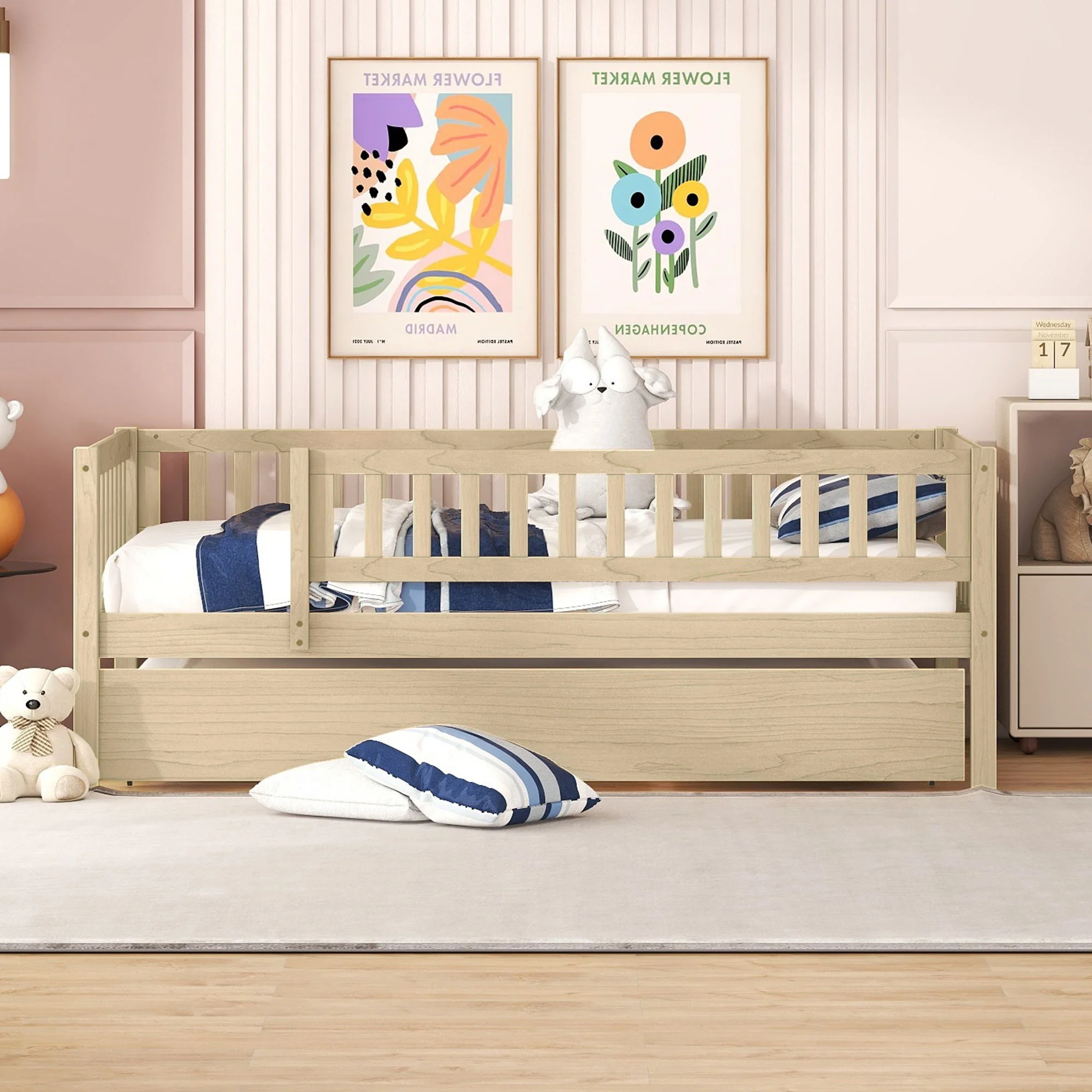 Multi Functional Wooden Daybed Bed - Image 53