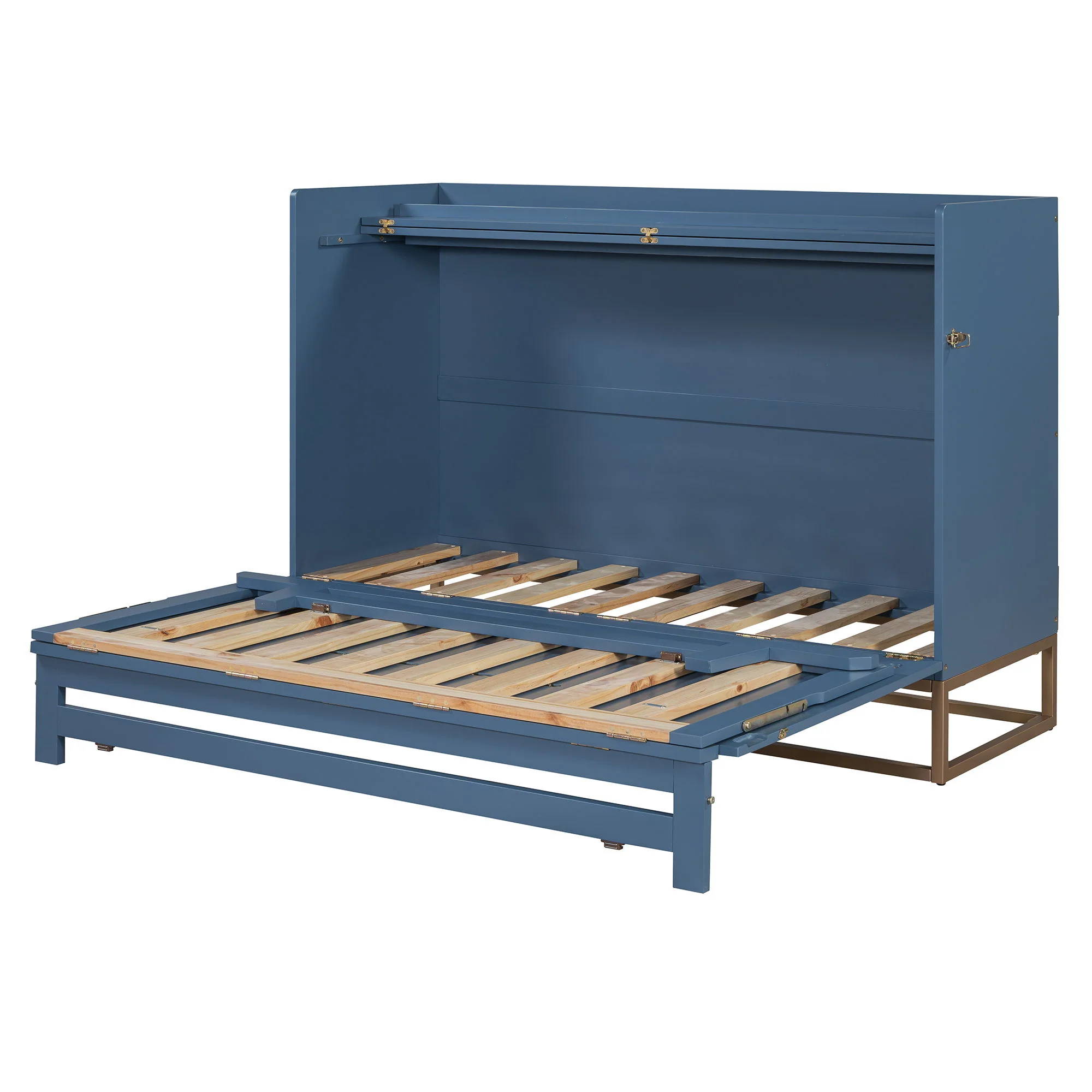 Murphy Bed With Iron Legs, Modern Design - Image 15
