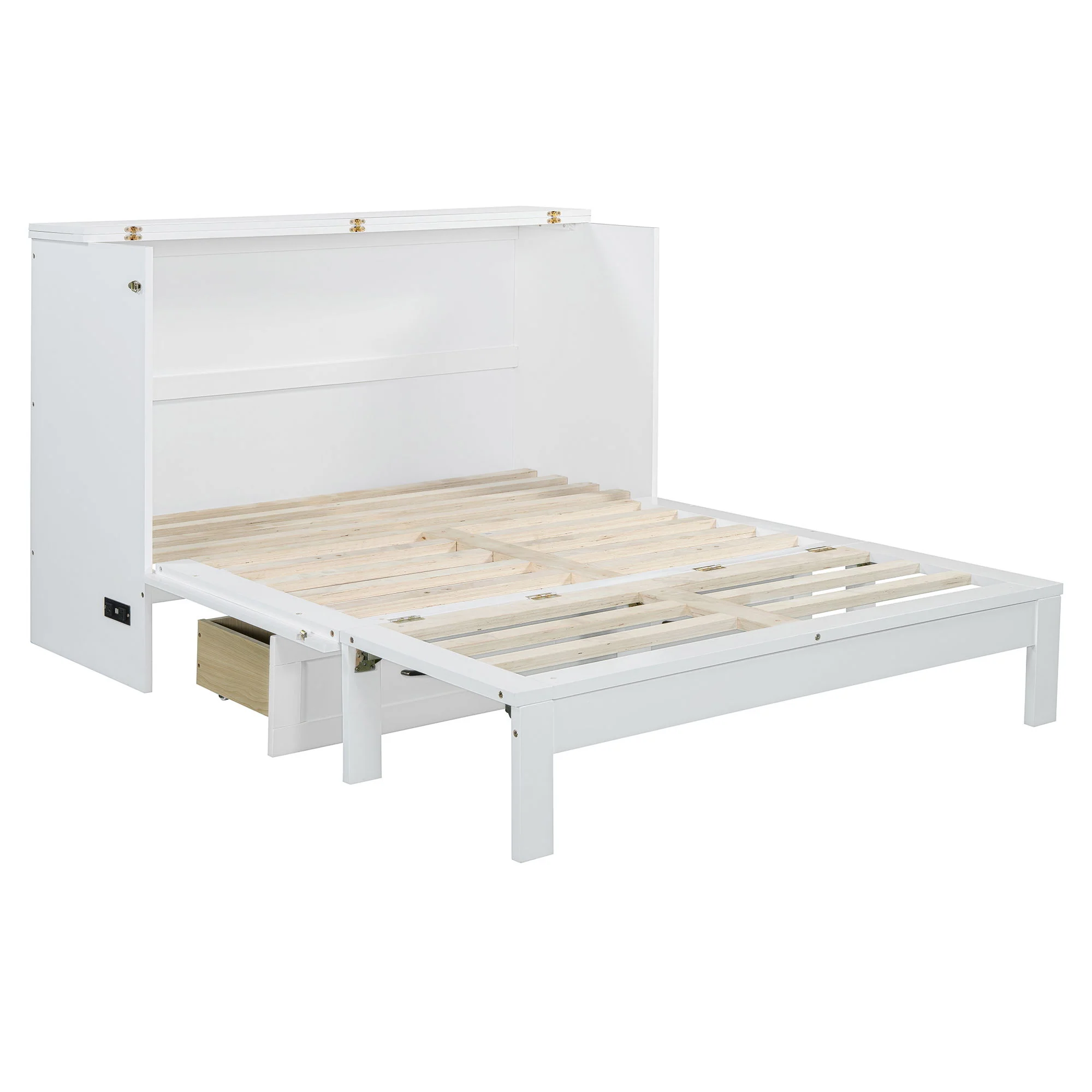 Murphy Bed With Large Drawers - Image 9