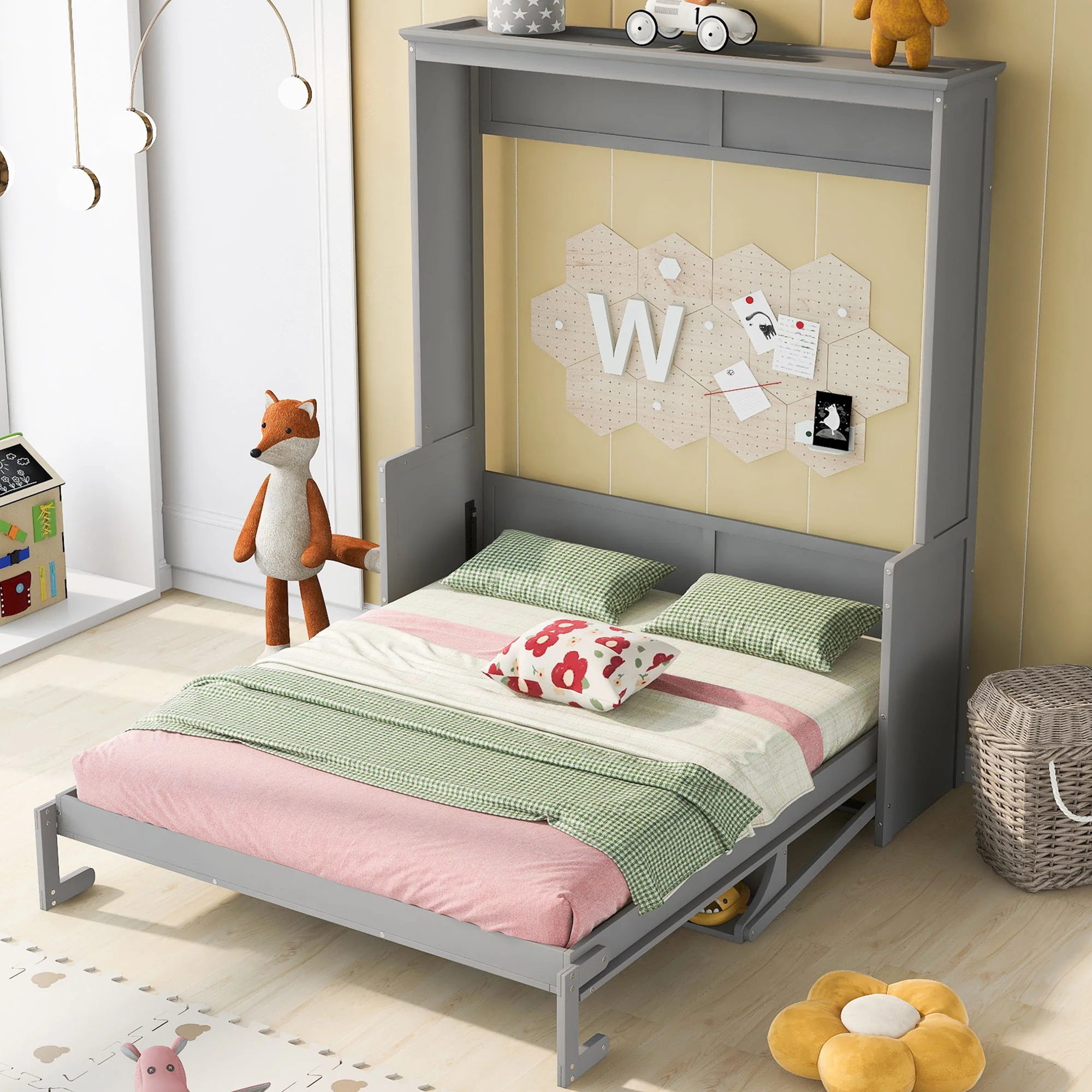 Murphy Bed With Shelf - Image 5