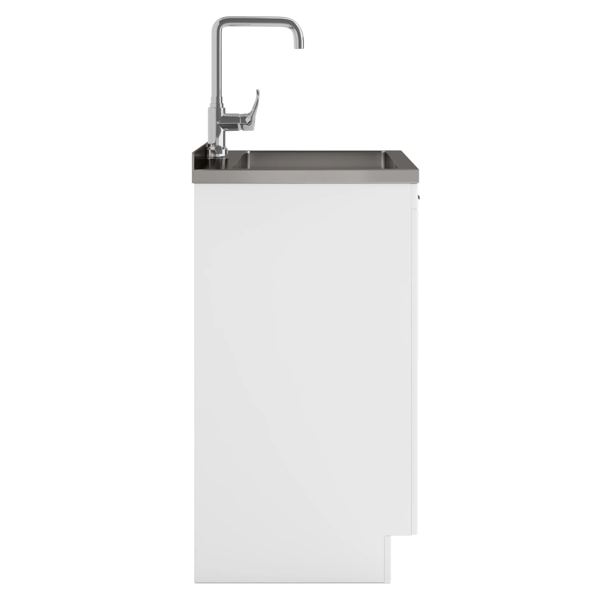 Murphy - Laundry Cabinet & Faucet And Stainless Steel Sink - Image 8