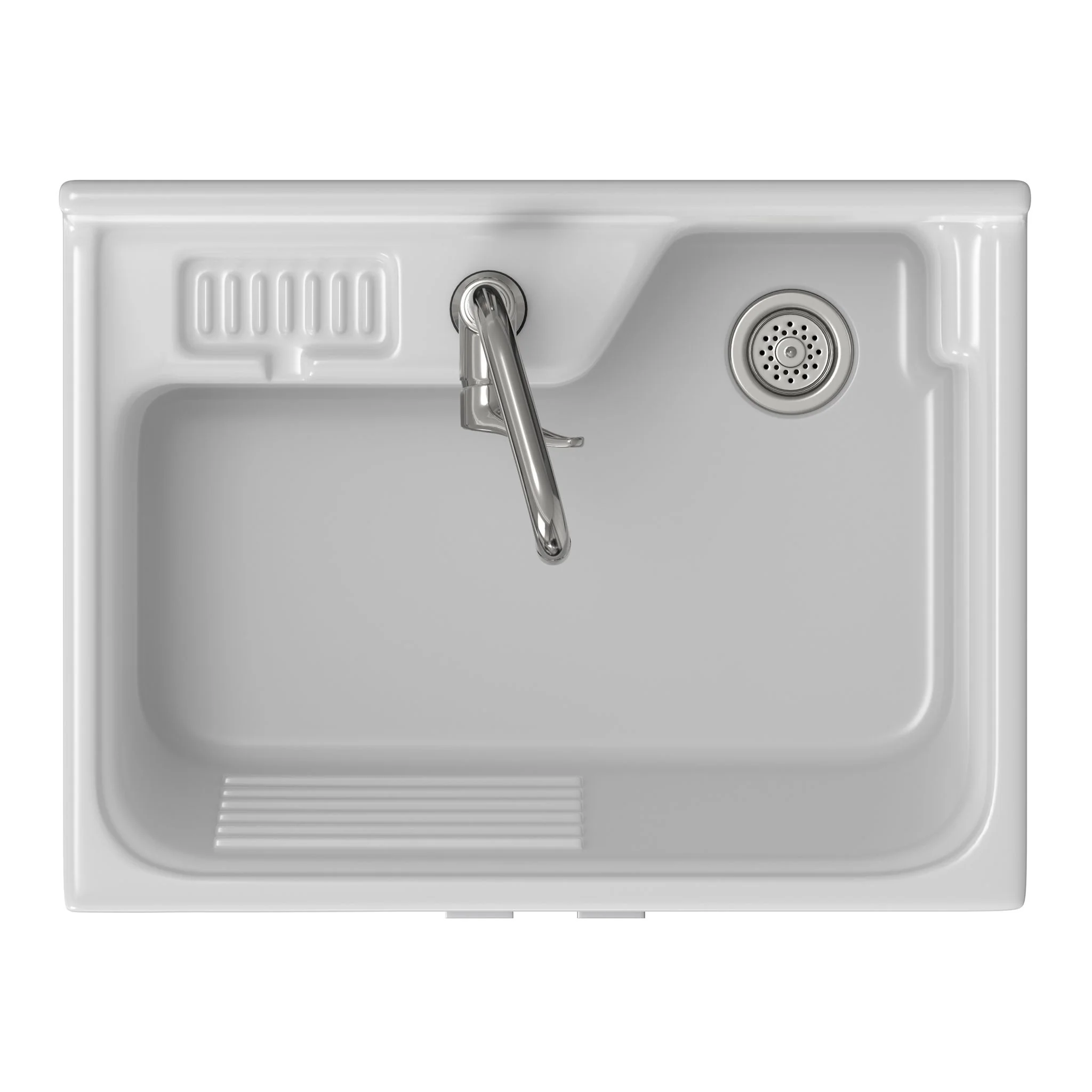 Murphy - Laundry Cabinet & Faucet And Stainless Steel Sink - Image 9