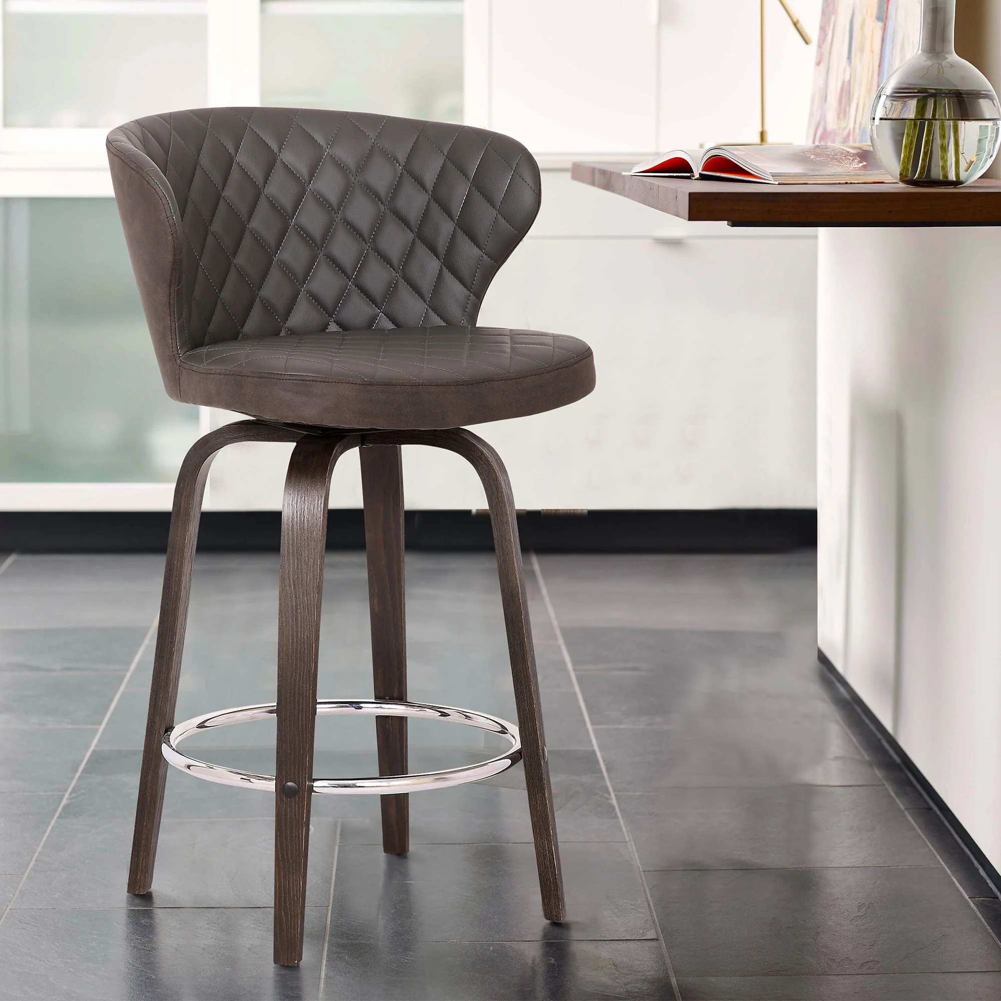 Mynette - Swivel Bar Stool - Image 6