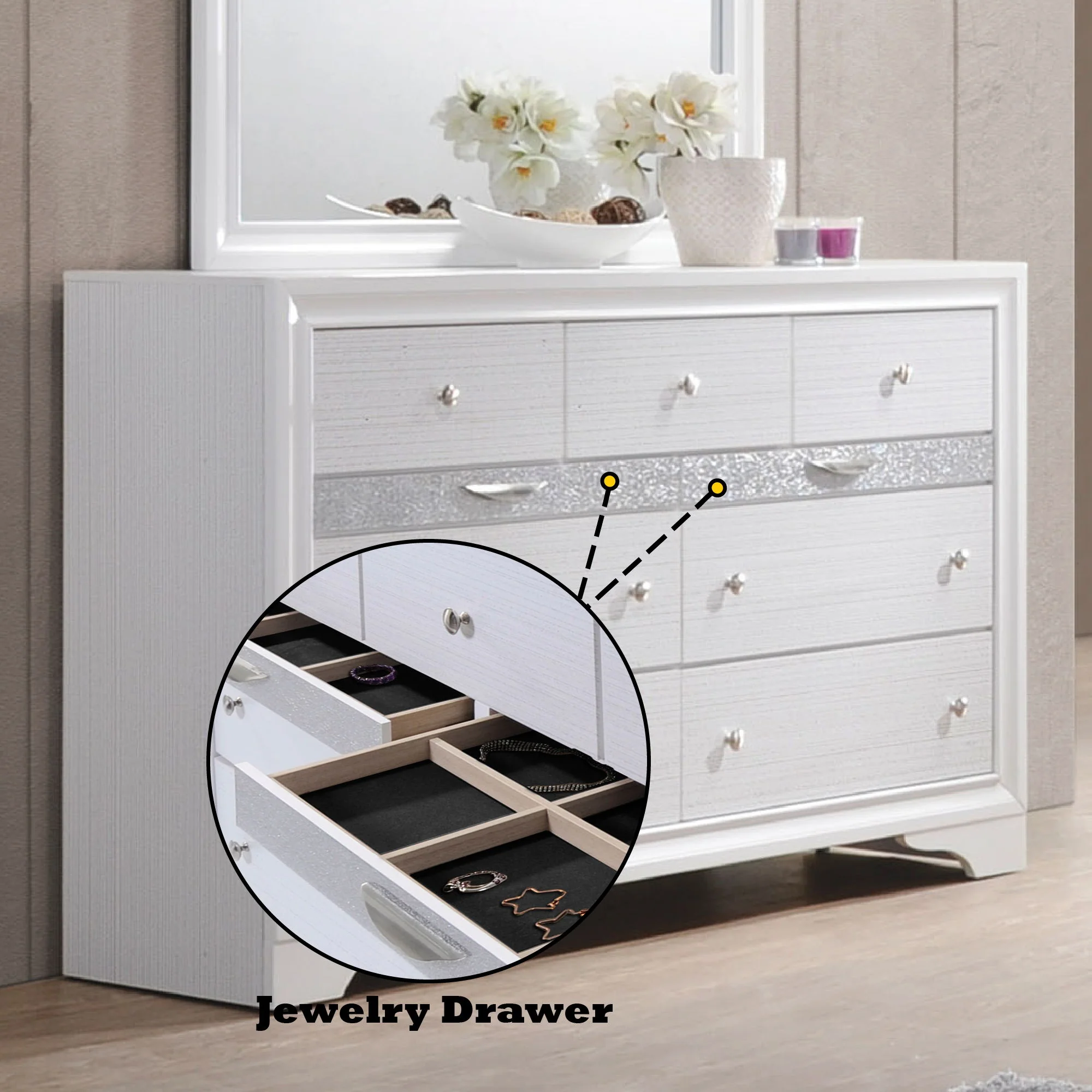 Naima - Versatile Storage Dresser - Image 3