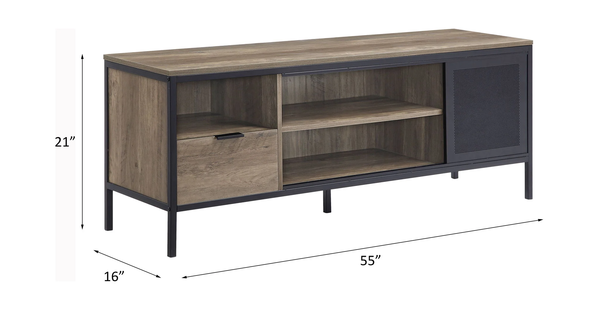Nantan - Rustic TV Stand - Image 16