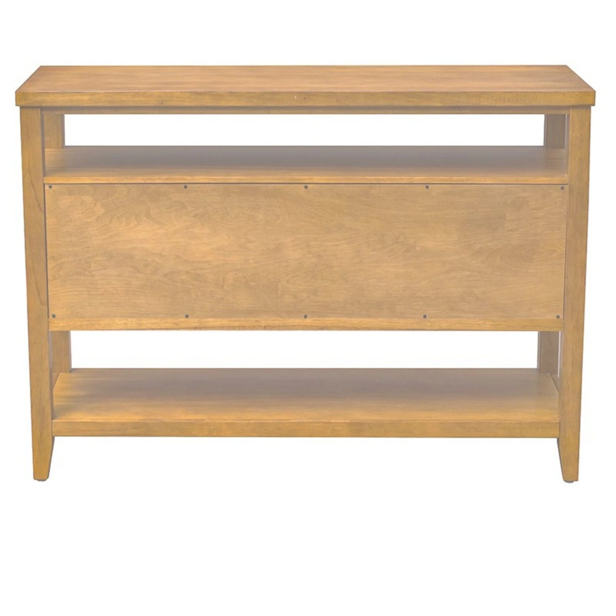 Naomi - 2 Door Storage Console Table With Ample Shelving - Natural - Image 5