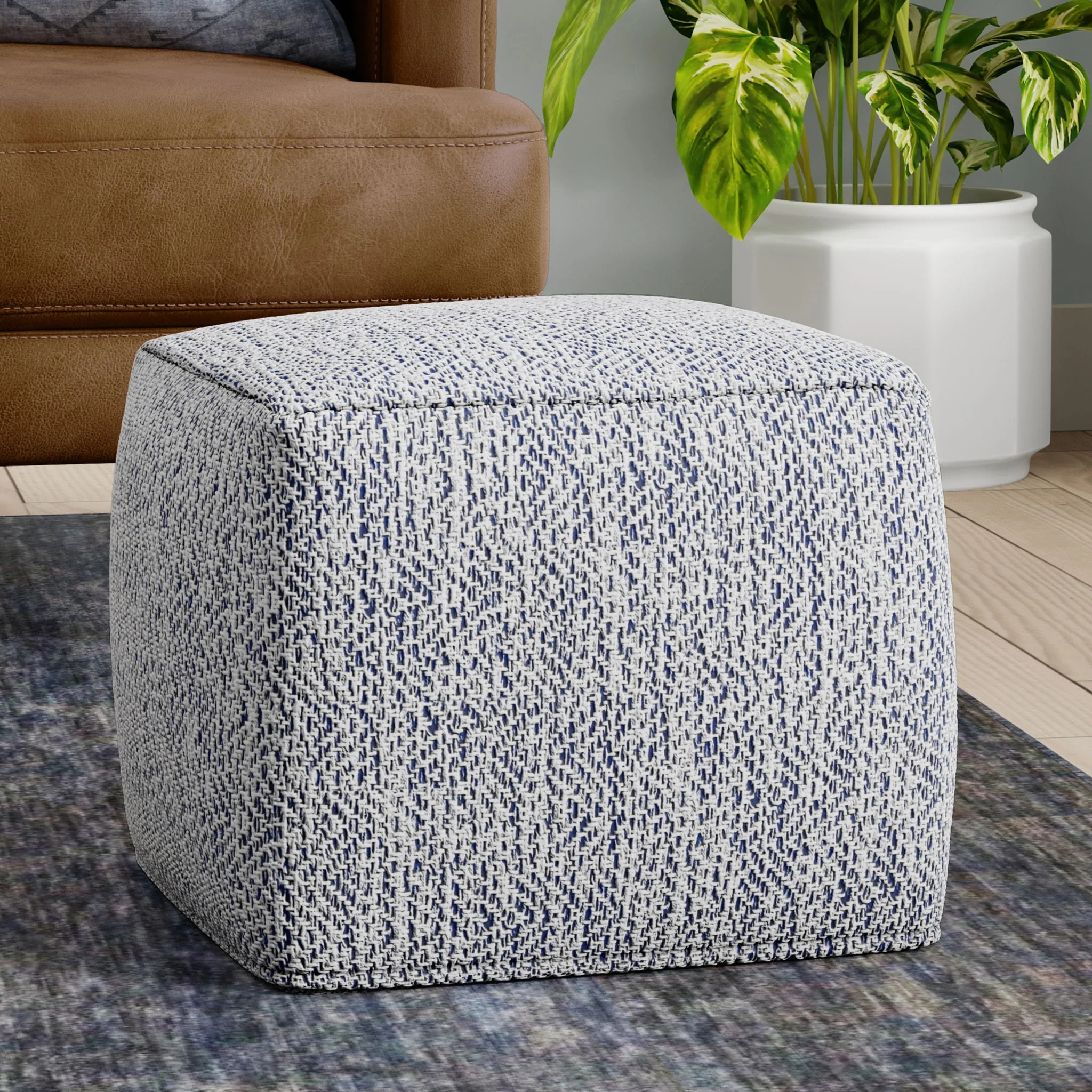 Nate - Square Pouf - Image 17