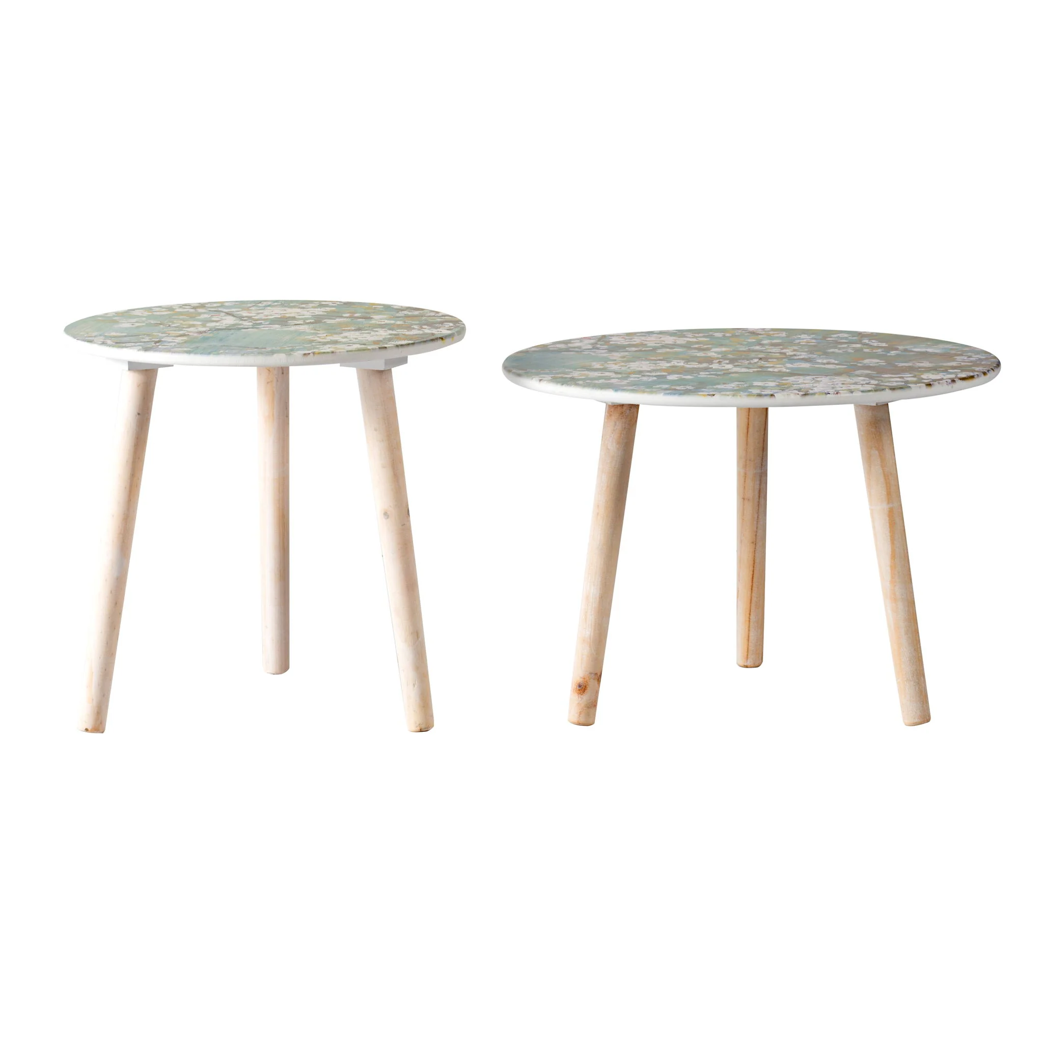 Nature-Inspired Side Tables (Set of 2) - Image 8