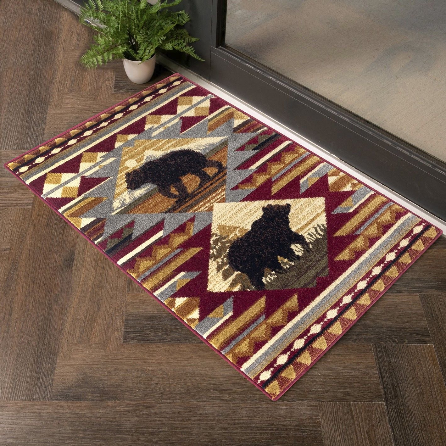 Nature's Nest - GC_CBL3001 Lodge Area Rug - Image 3