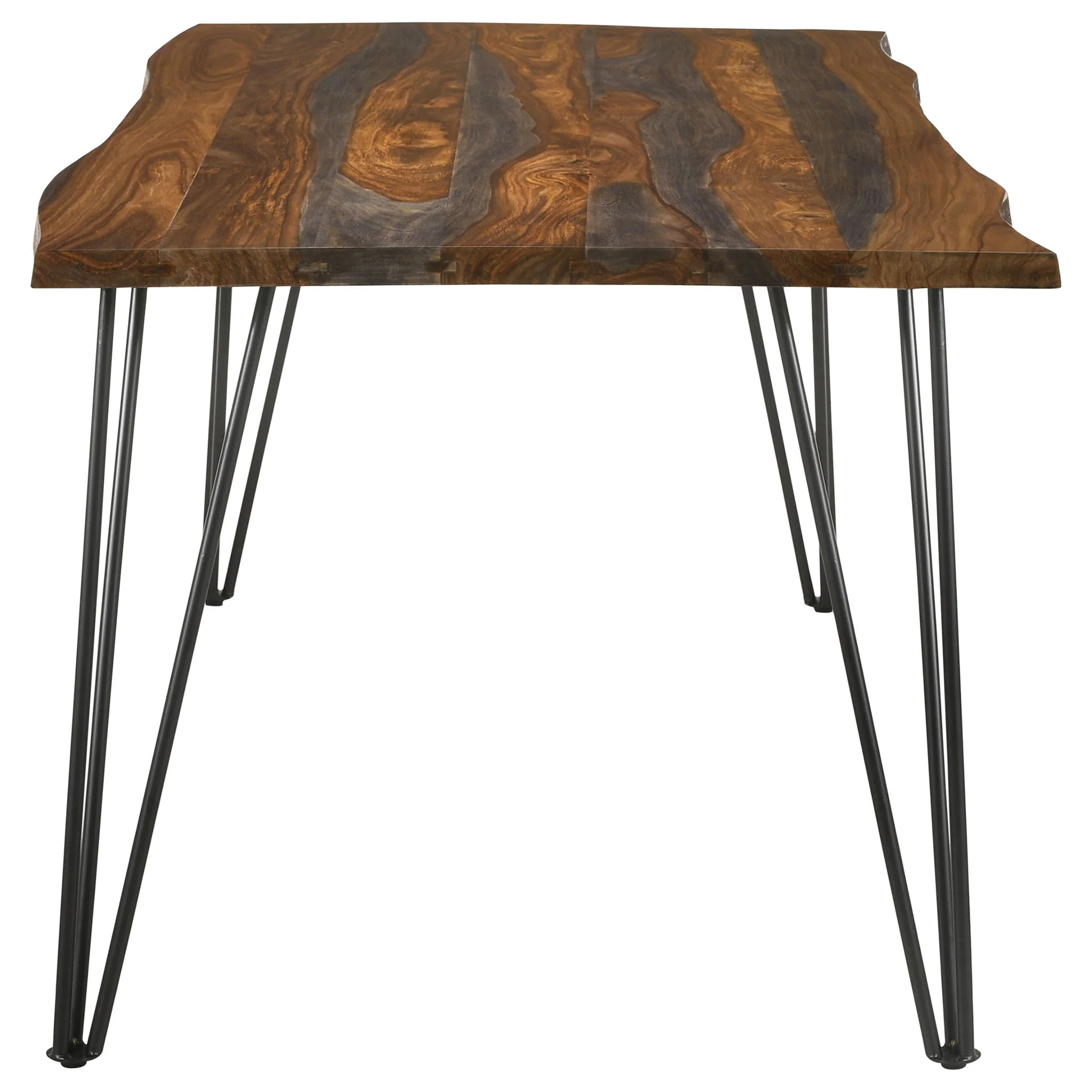 Neve - Sheesham Live Edge Dining Table - Gray - Image 2