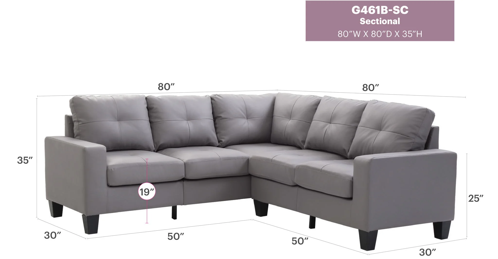 Newbury - Sectional - Image 14