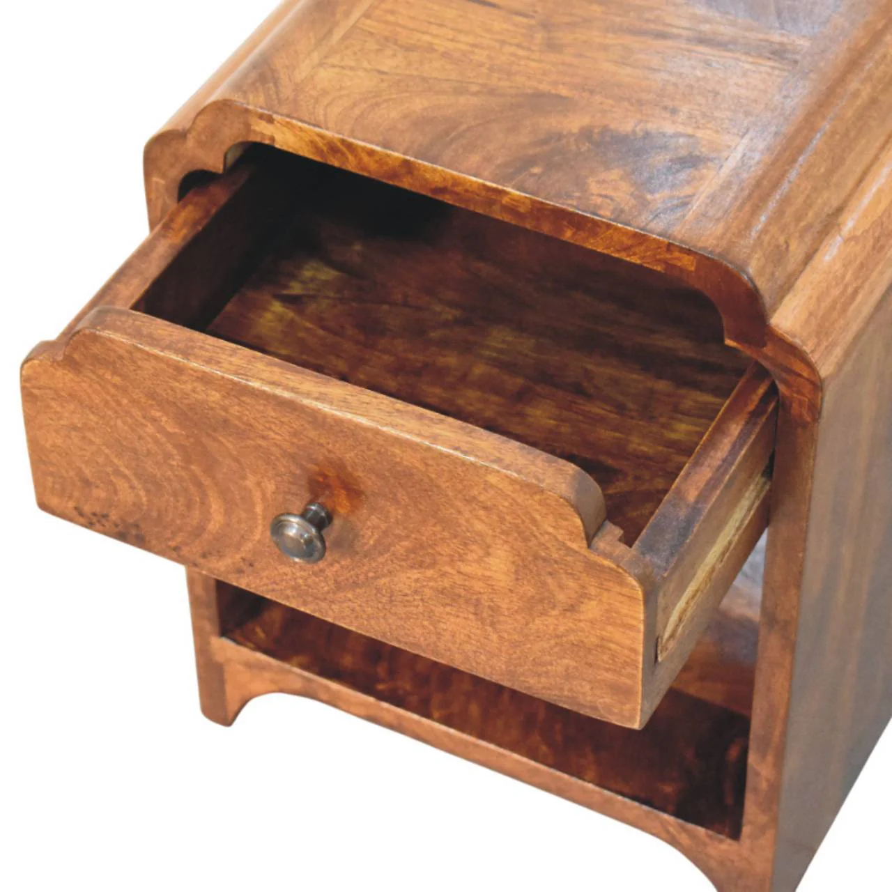 Newton - Nightstand With A Drawer And Open Shelf - Image 11