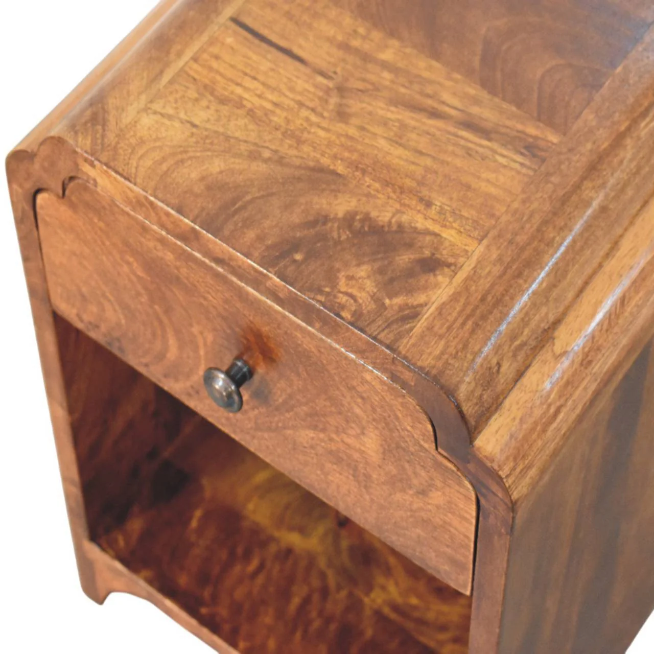 Newton - Nightstand With A Drawer And Open Shelf - Image 4