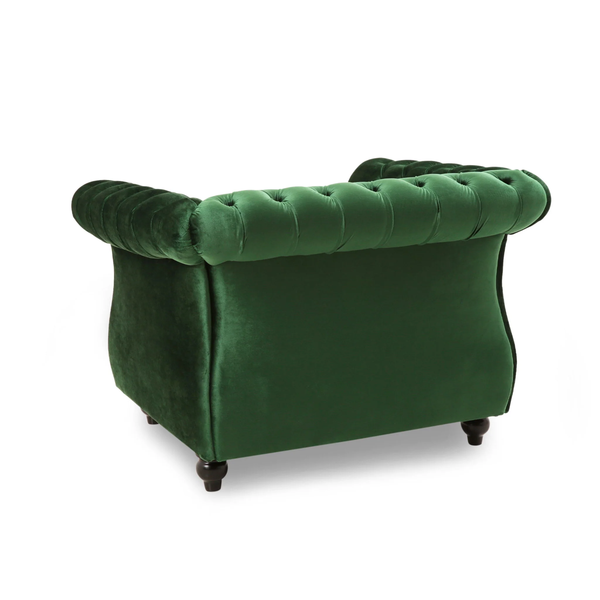 Nexuson - Upholstered Chesterfield Chair With Deep Tufted And Nailhead Trim - Image 9