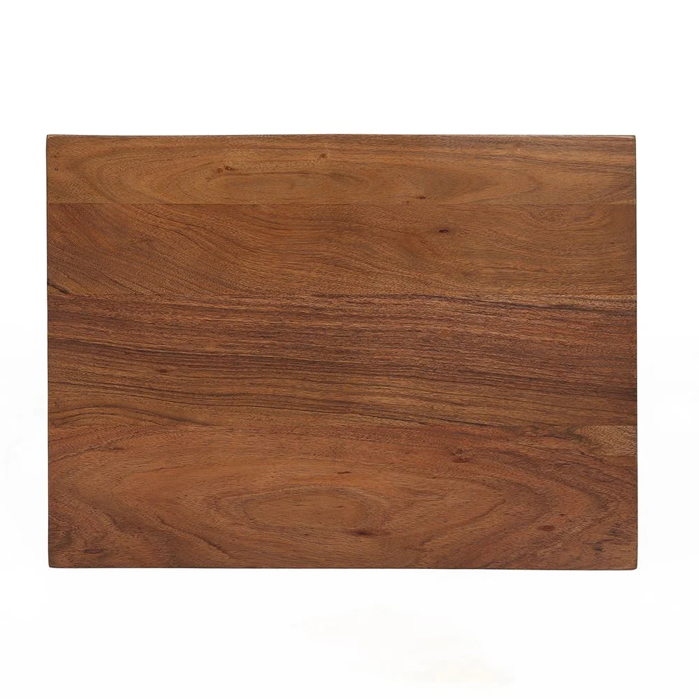 Nightstand Natural Wood - Brown - Image 6