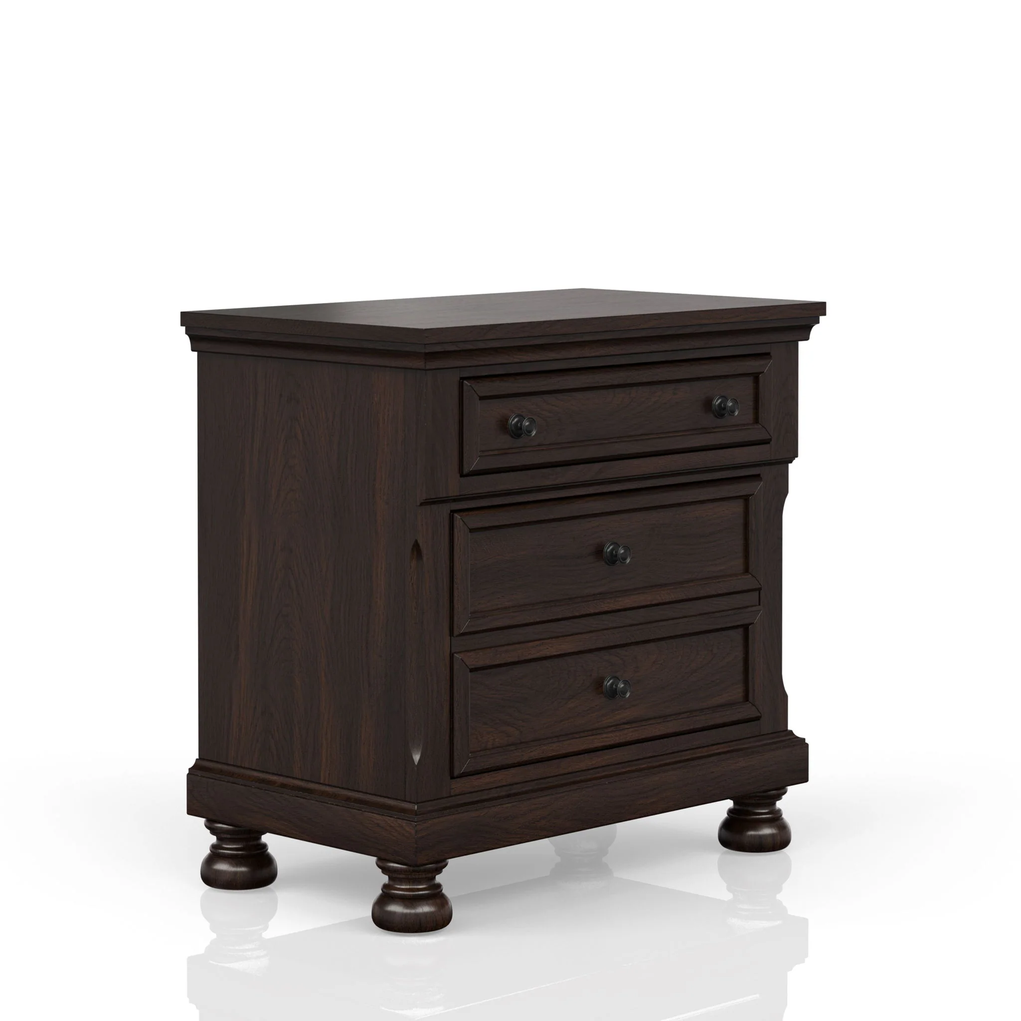 Nightstand Two Storage Drawers - Image 6