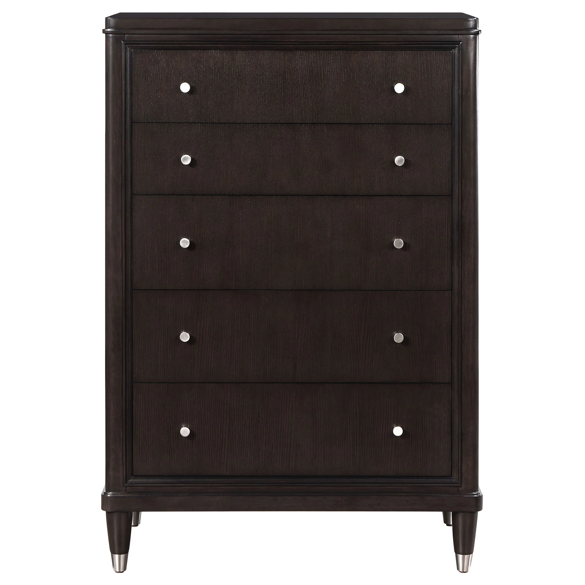 Niguel - 5 Drawer Chest Storage Furniture - Brown - Image 3