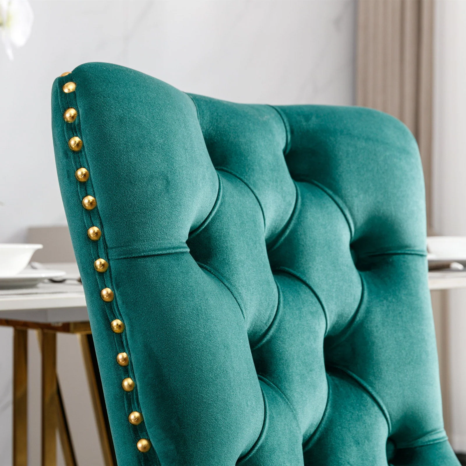 Nikki - Modern, High-End Tufted Dining Chair (Set of 2) - Image 55