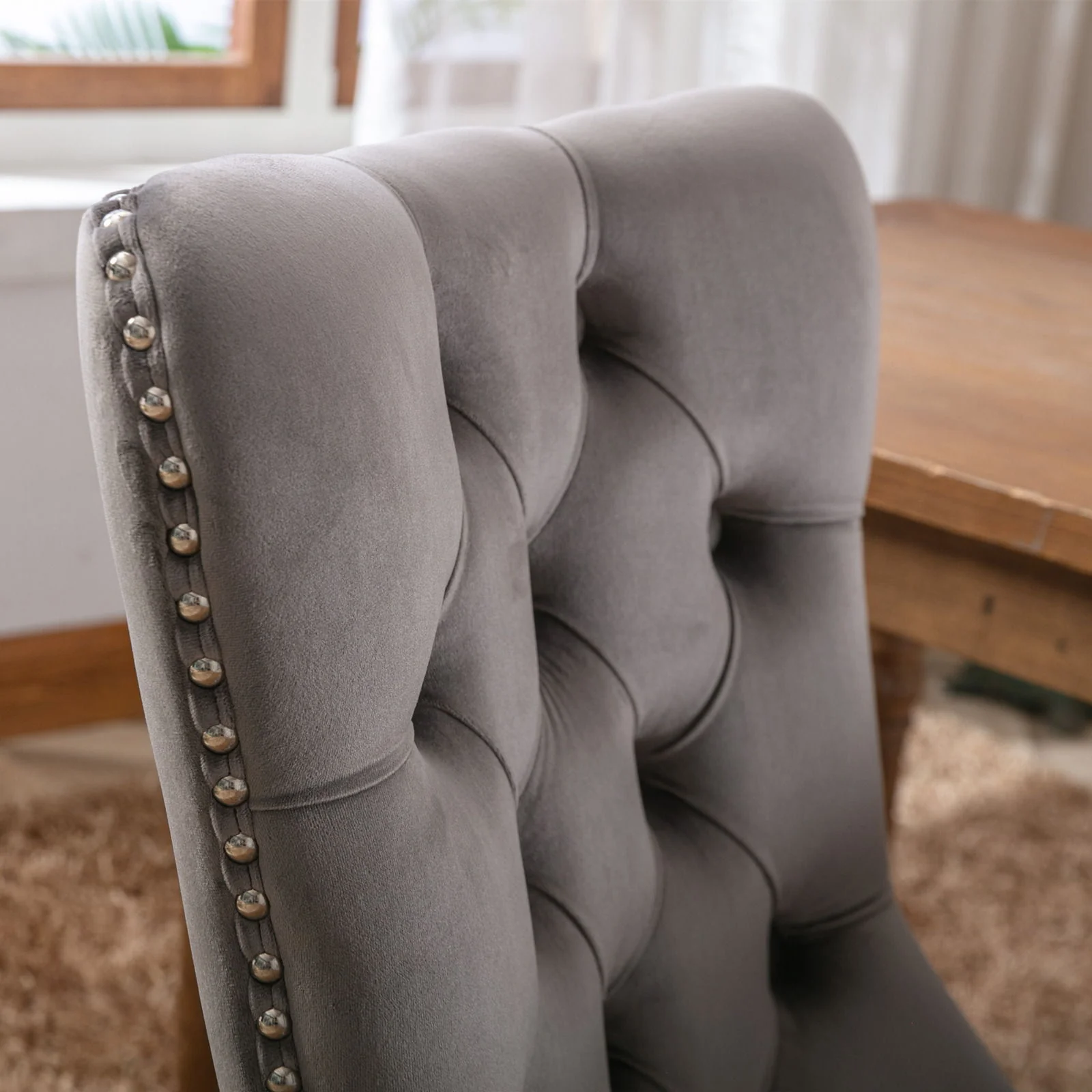 Nikki - High-End Tufted Dining Chair (Set of 2) - Image 20