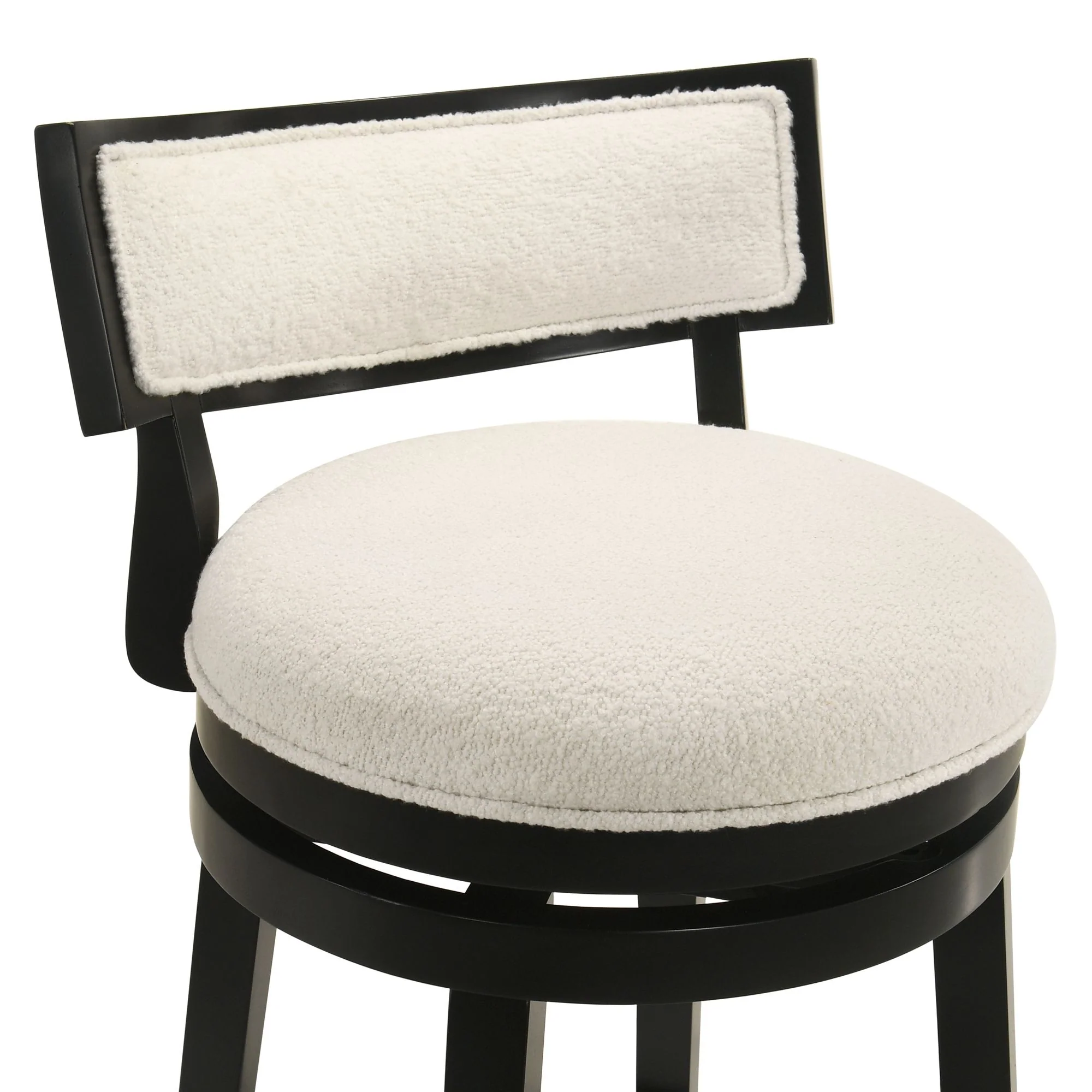 Noely - Modern Farmhouse Swivel Wood Counter Height Kitchen Bar Stool - Image 22