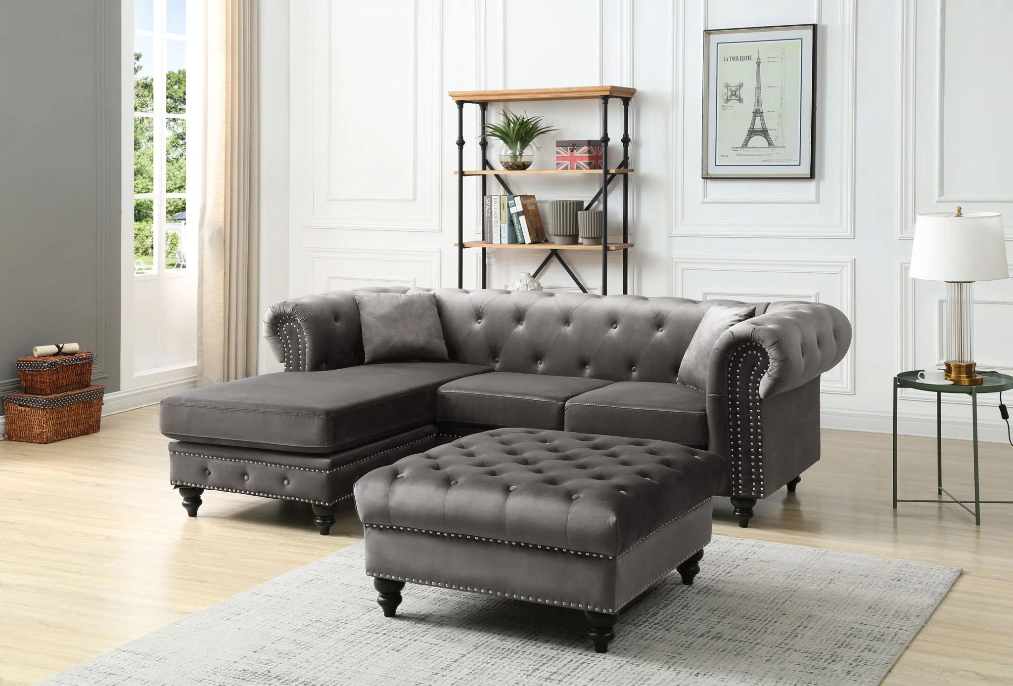 Nola - Luxurious Design Sofa Chaise - Image 17