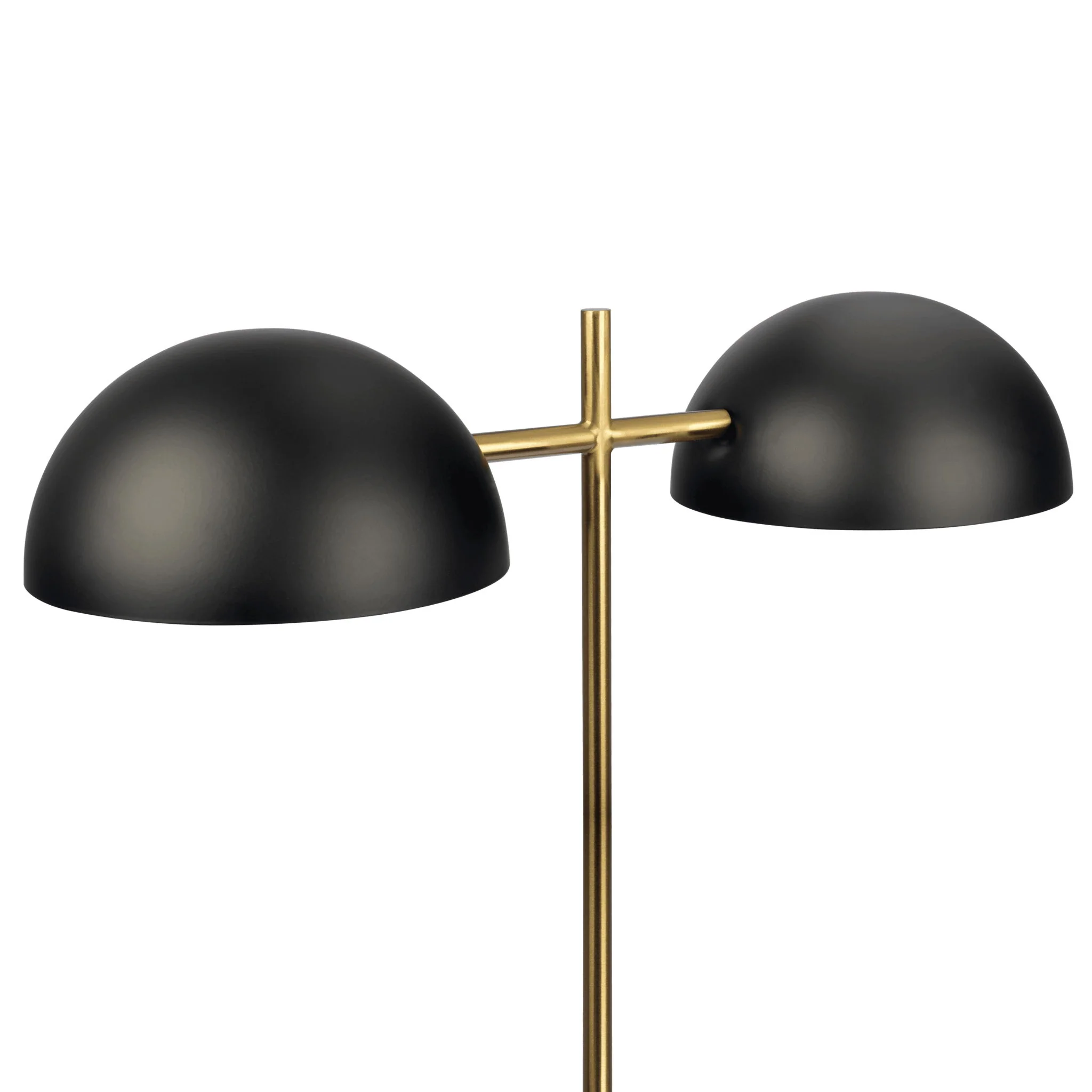 Nova - Hydro Table Lamp With On / Off Switch Double Lamp - Black / Gold / Marble - Image 2