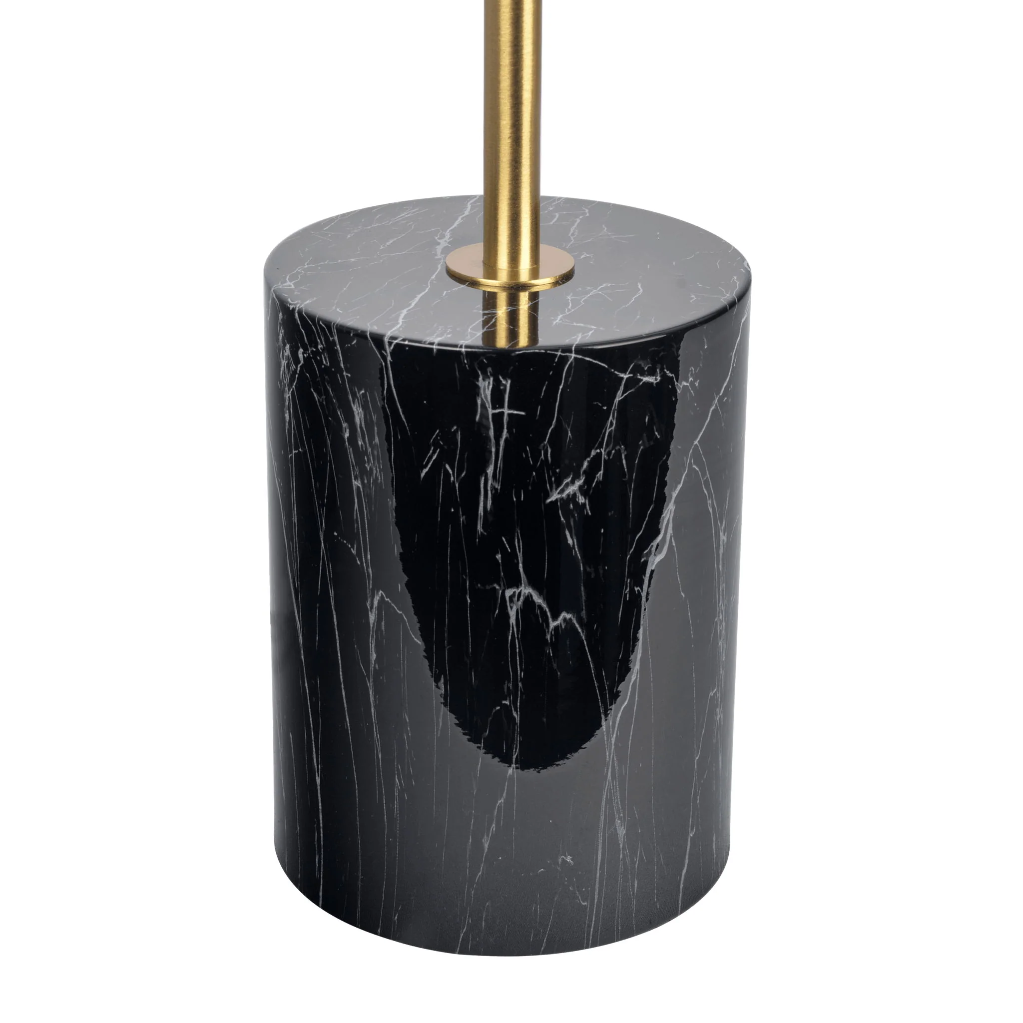 Nova - Hydro Table Lamp With On / Off Switch Double Lamp - Black / Gold / Marble - Image 4