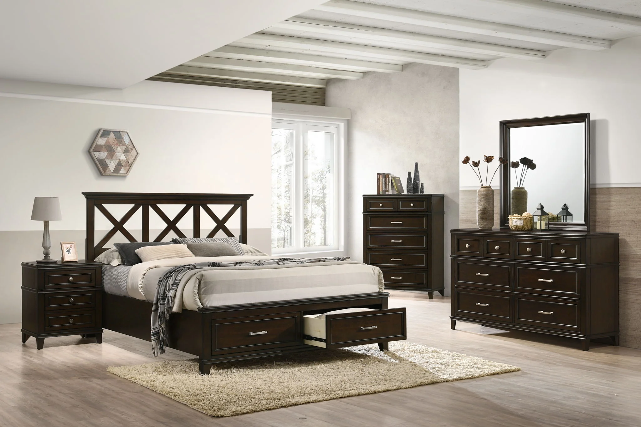 Nova II - 6 Drawer Dresser - Image 9