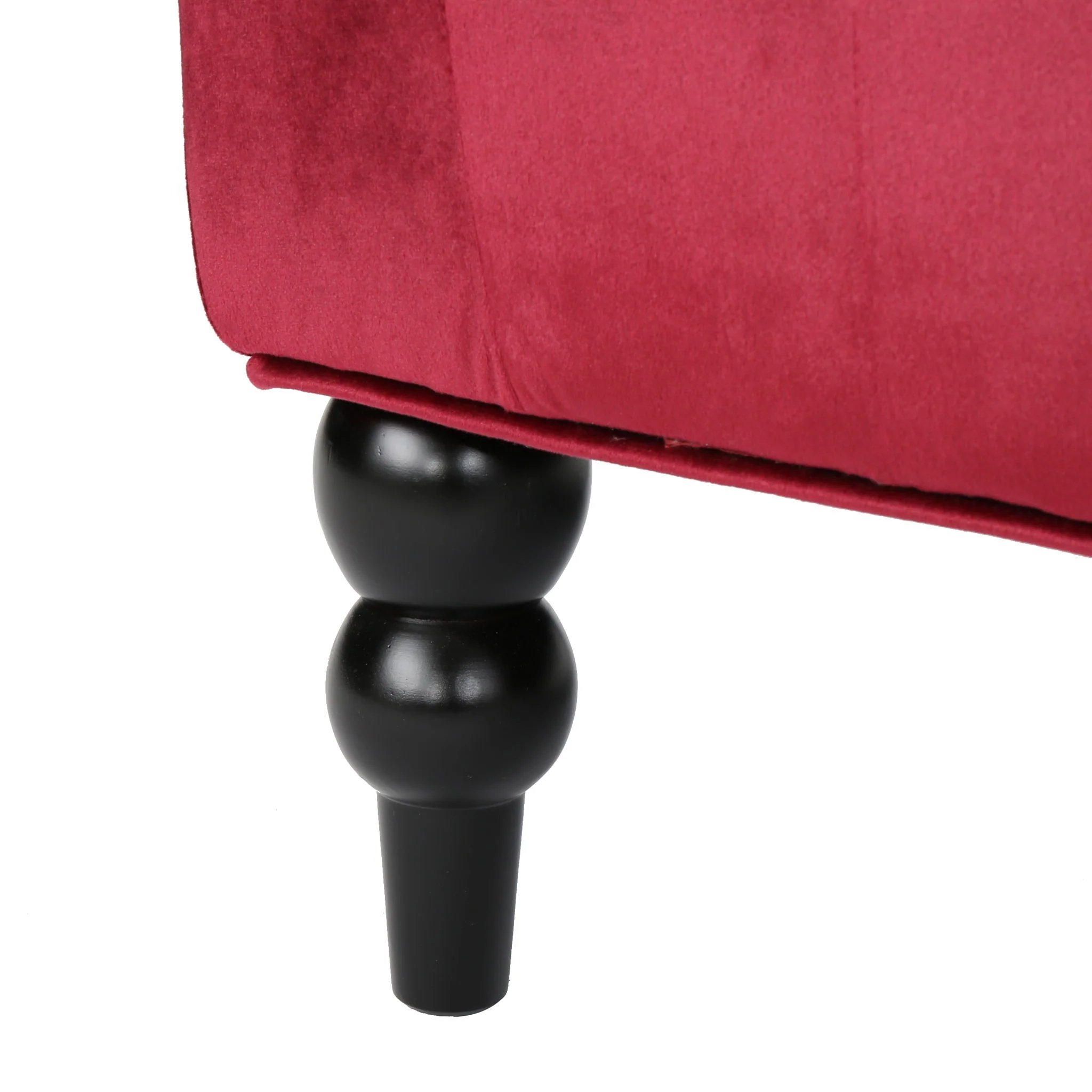 Nurturing - Upholstered Loveseat With Wing Back And Diamond Tufting - Image 40
