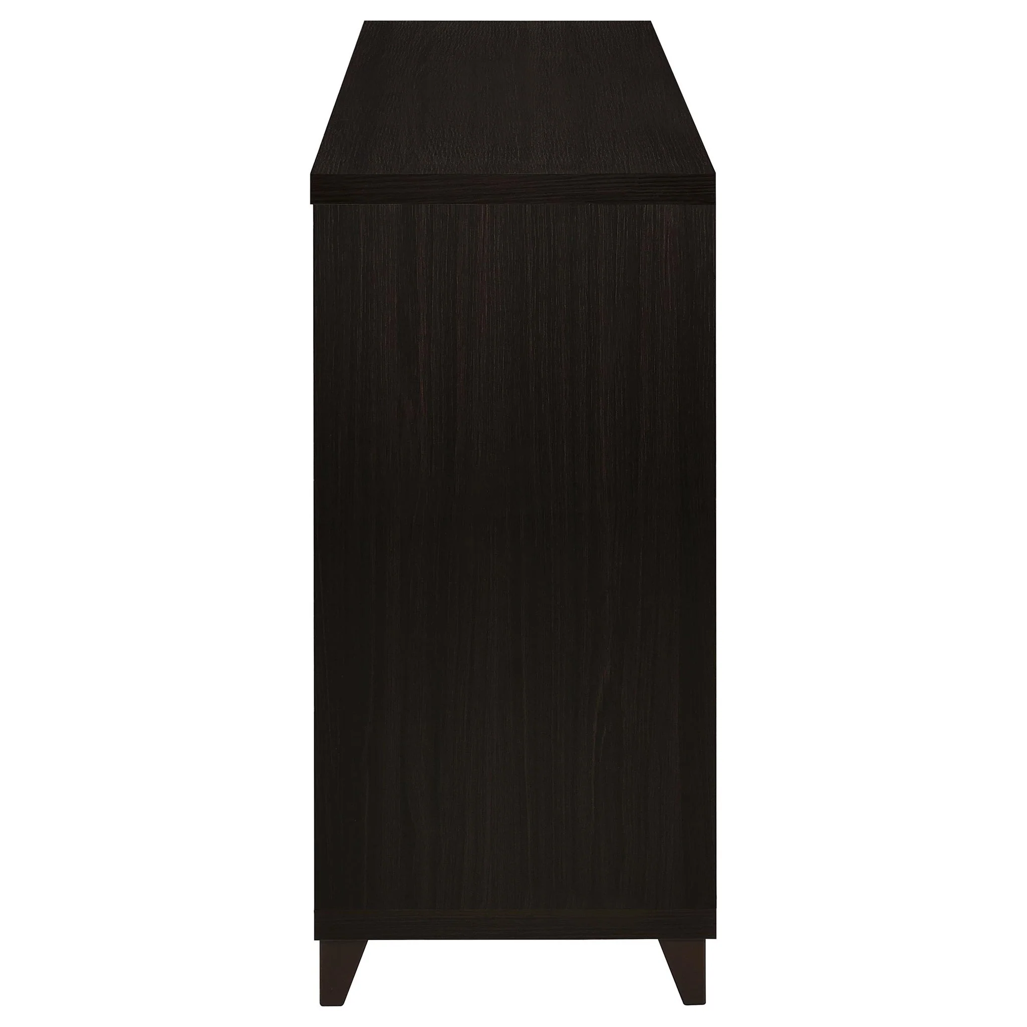 Nyler - 3 Drawer Rectangular TV Console - Cappuccino - Image 6