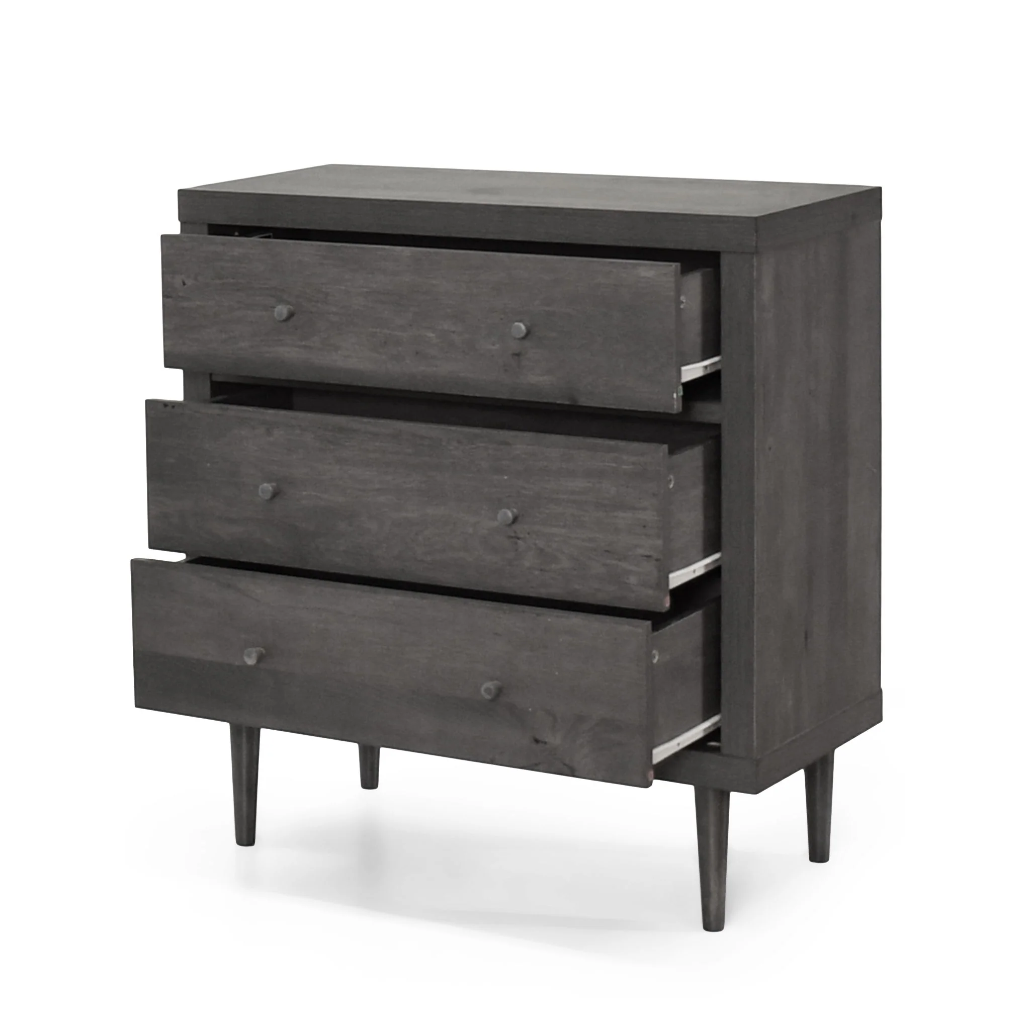 Nystrom - Mid Century Modern 3 Drawer Chest - Image 4