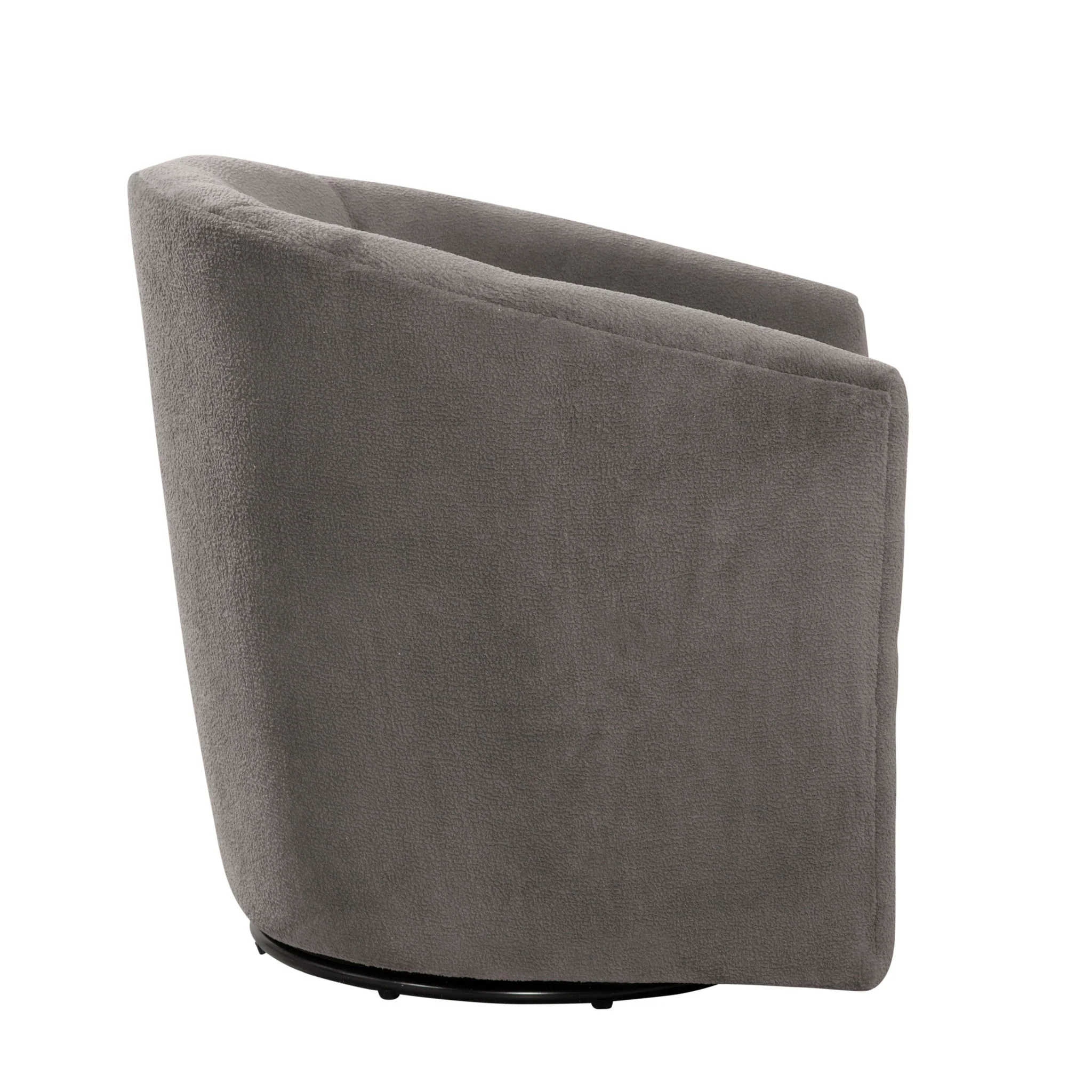 Oaklynn - Barrel Style Swivel Accent Chair - Image 11