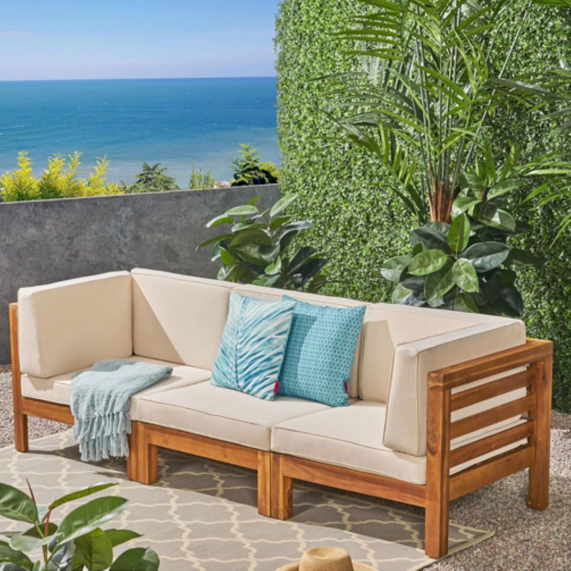 Oana - 3 Piece Sofa Set With Water Resistant Cushions - Image 12