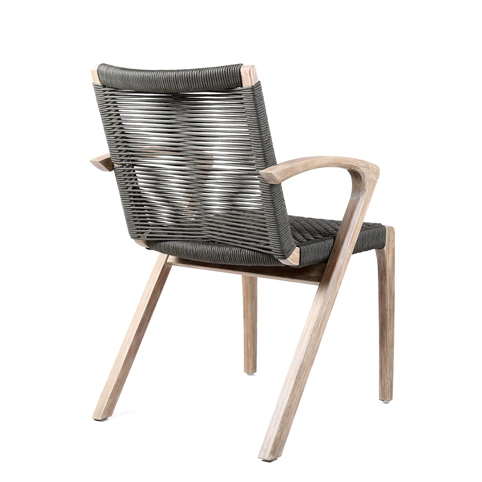 Oasis And Brielle - Outdoor 5 Piece Dining Set - Light Eucalyptus - Image 5