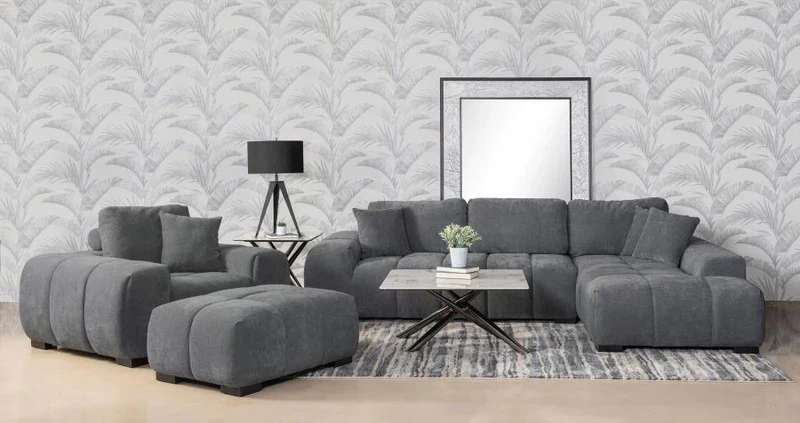 Octavia Upholstered Rectangular Ottoman - Image 8