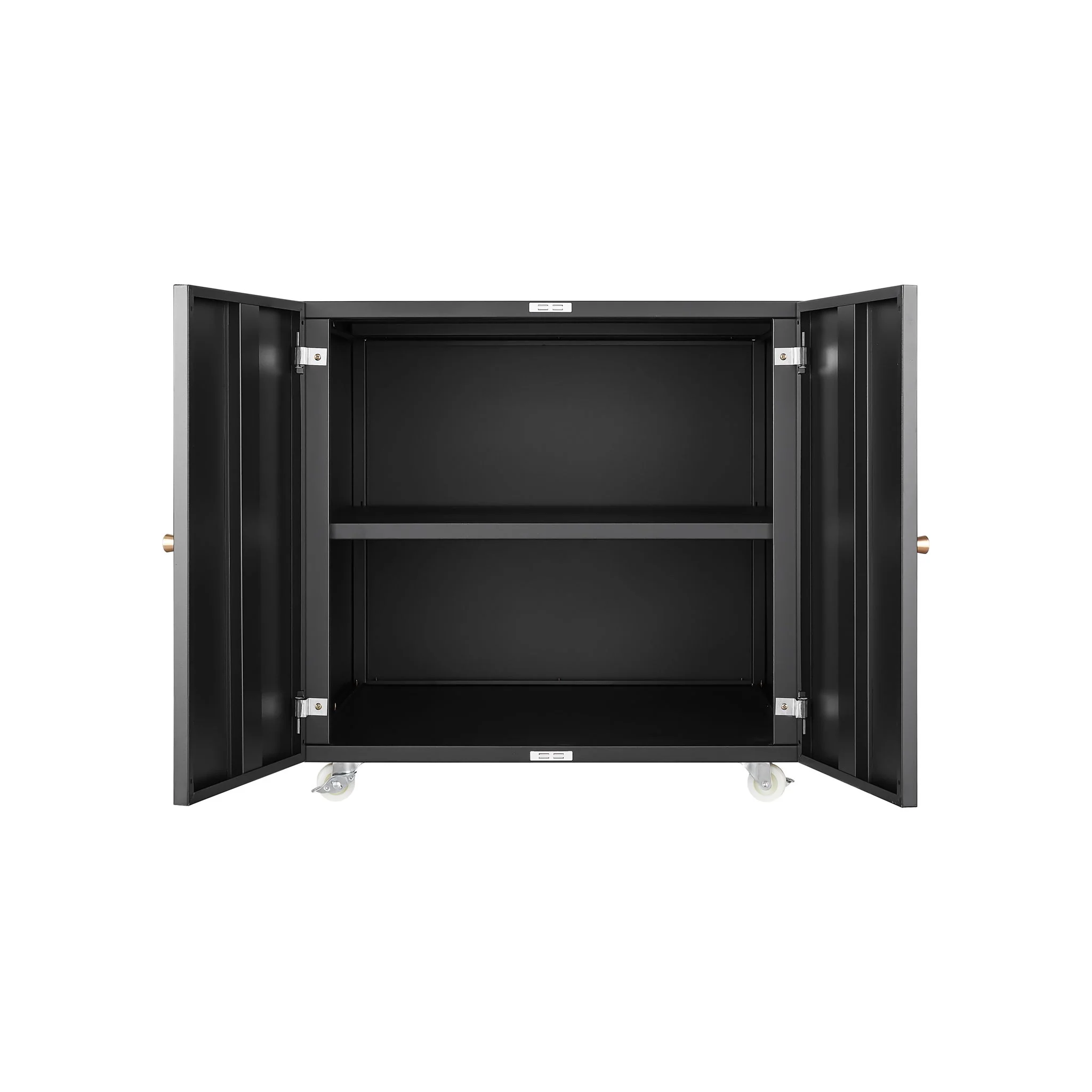 Office Furniture Copier Cabinet 2 Door Steel Copier Stand Mobile Pedestal File Printer Stand - Image 11