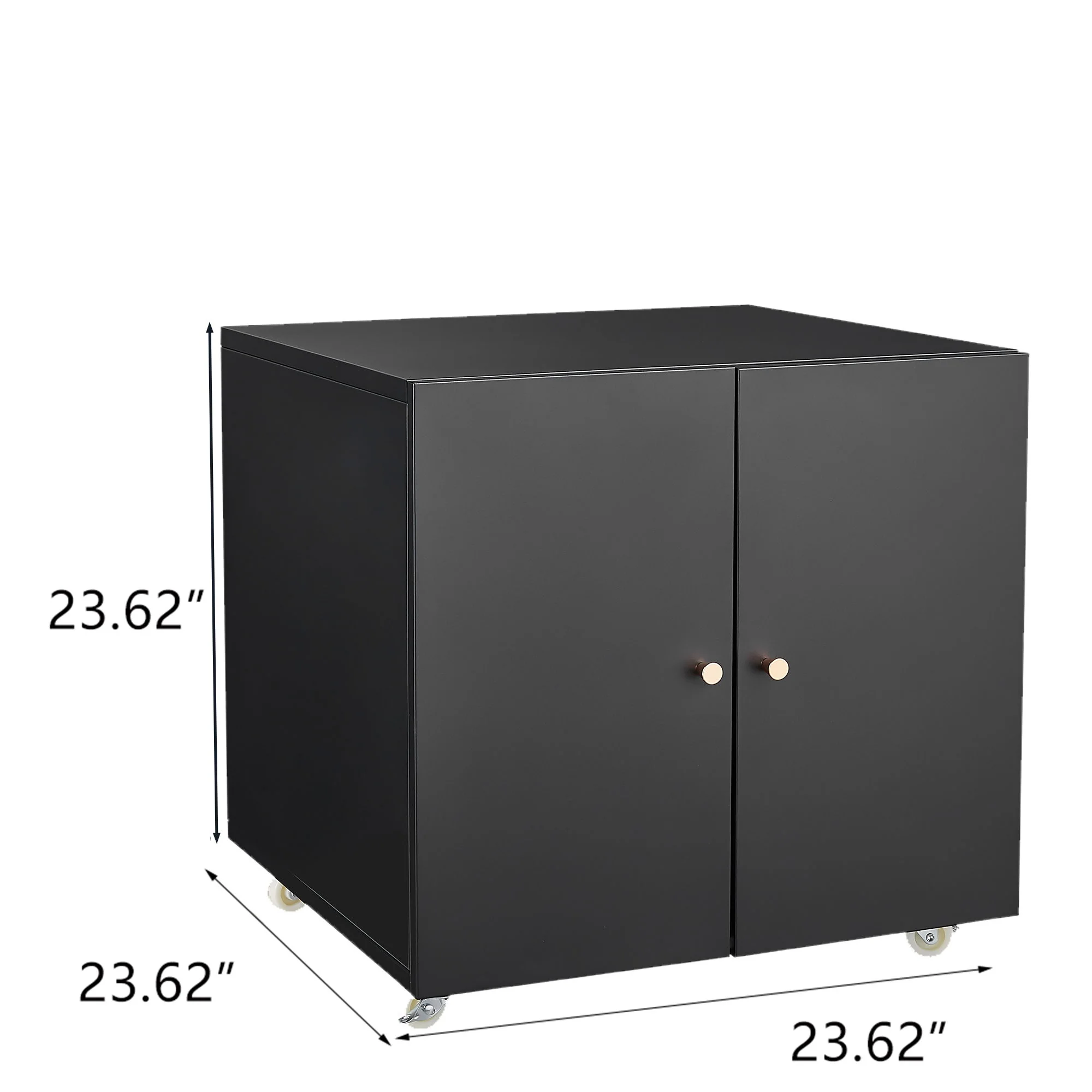 Office Furniture Copier Cabinet 2 Door Steel Copier Stand Mobile Pedestal File Printer Stand - Image 25