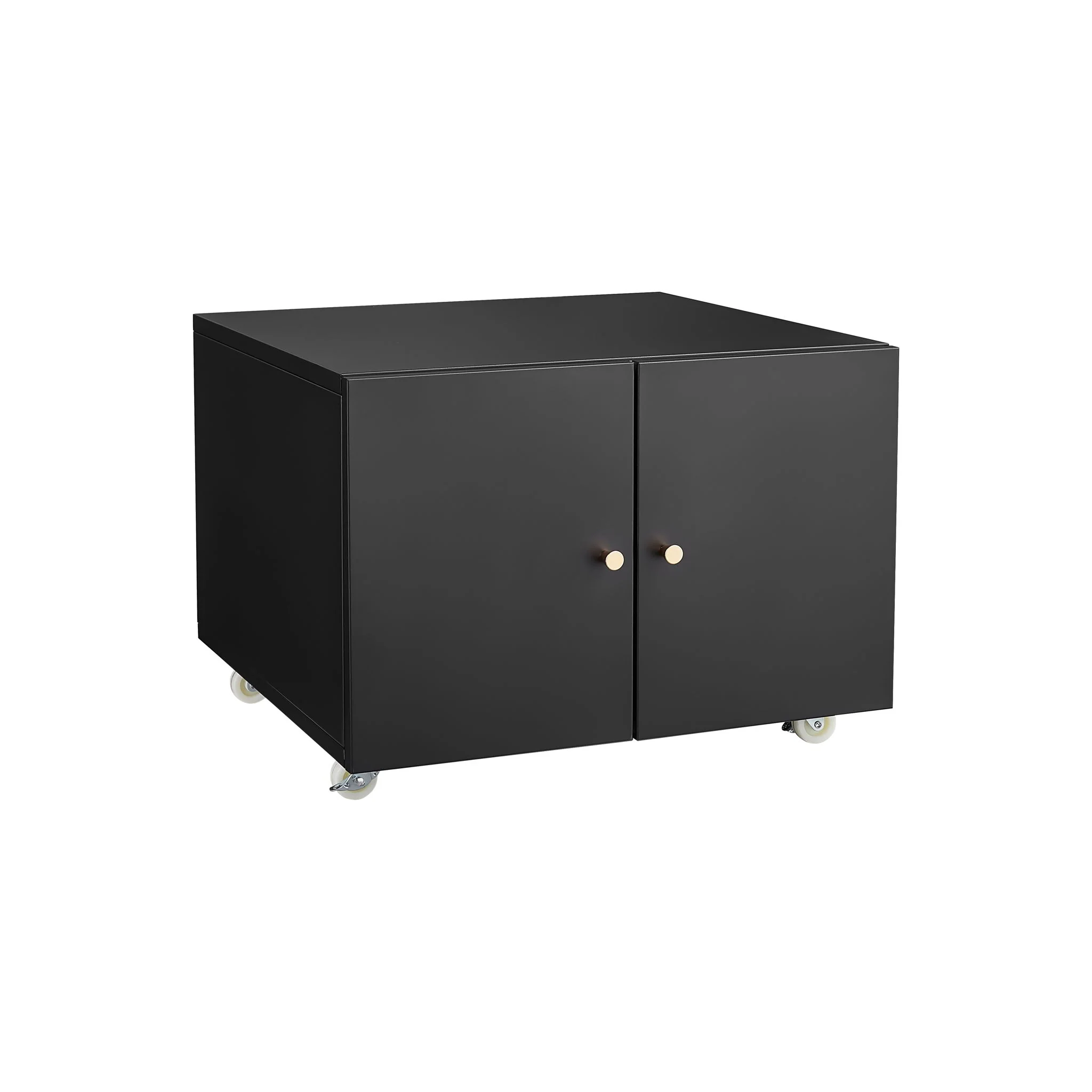Office Furniture Copier Cabinet 2 Door Steel Copier Stand Mobile Pedestal File Printer Stand - Image 4