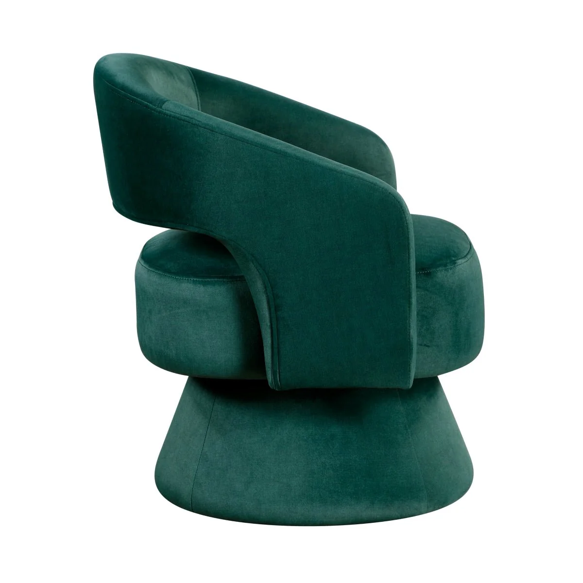 Okak 360° Velvet Swivel Accent Chair - Image 9