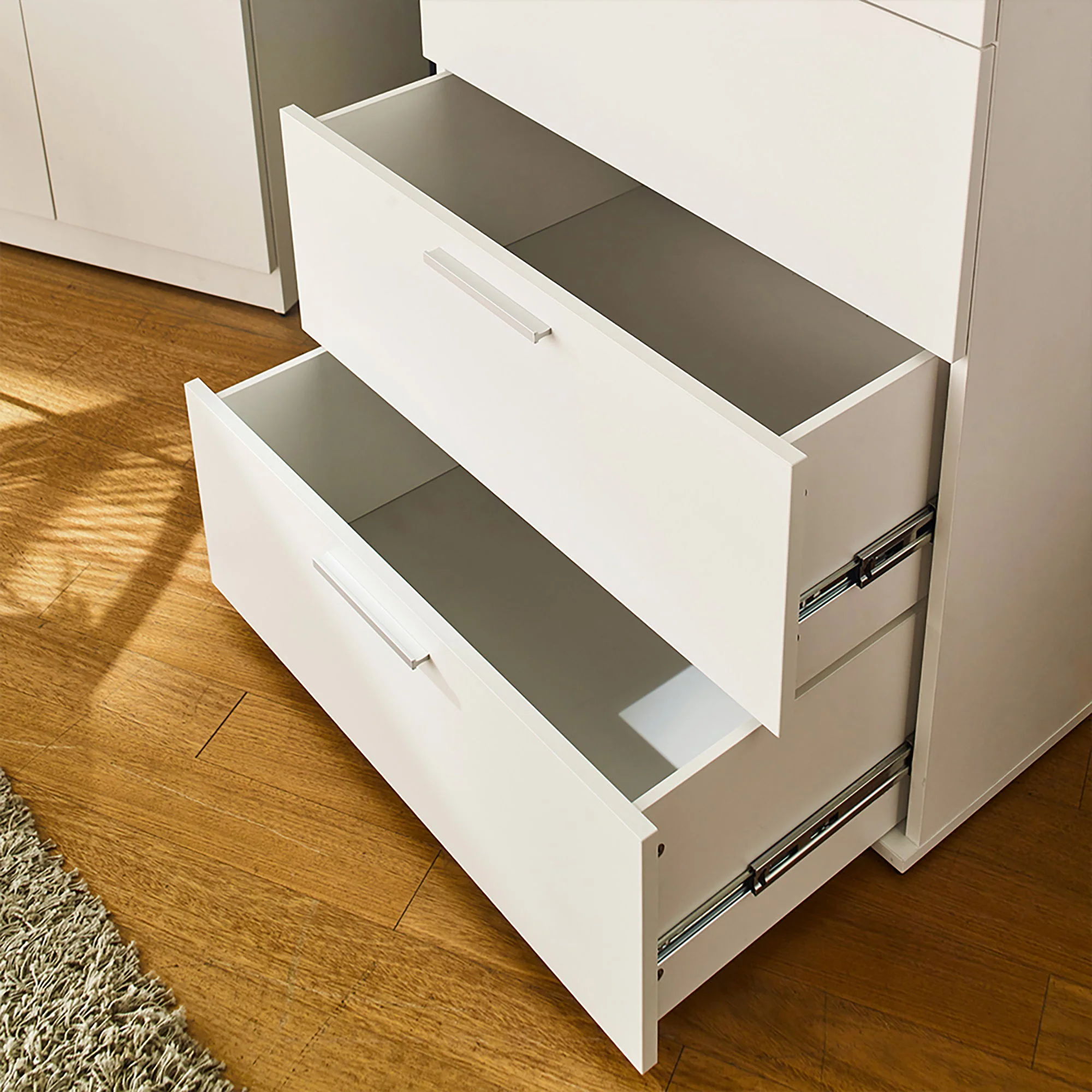 Oliver - Farmhouse Jumbo Chest With 4 Drawer Storage - Image 20