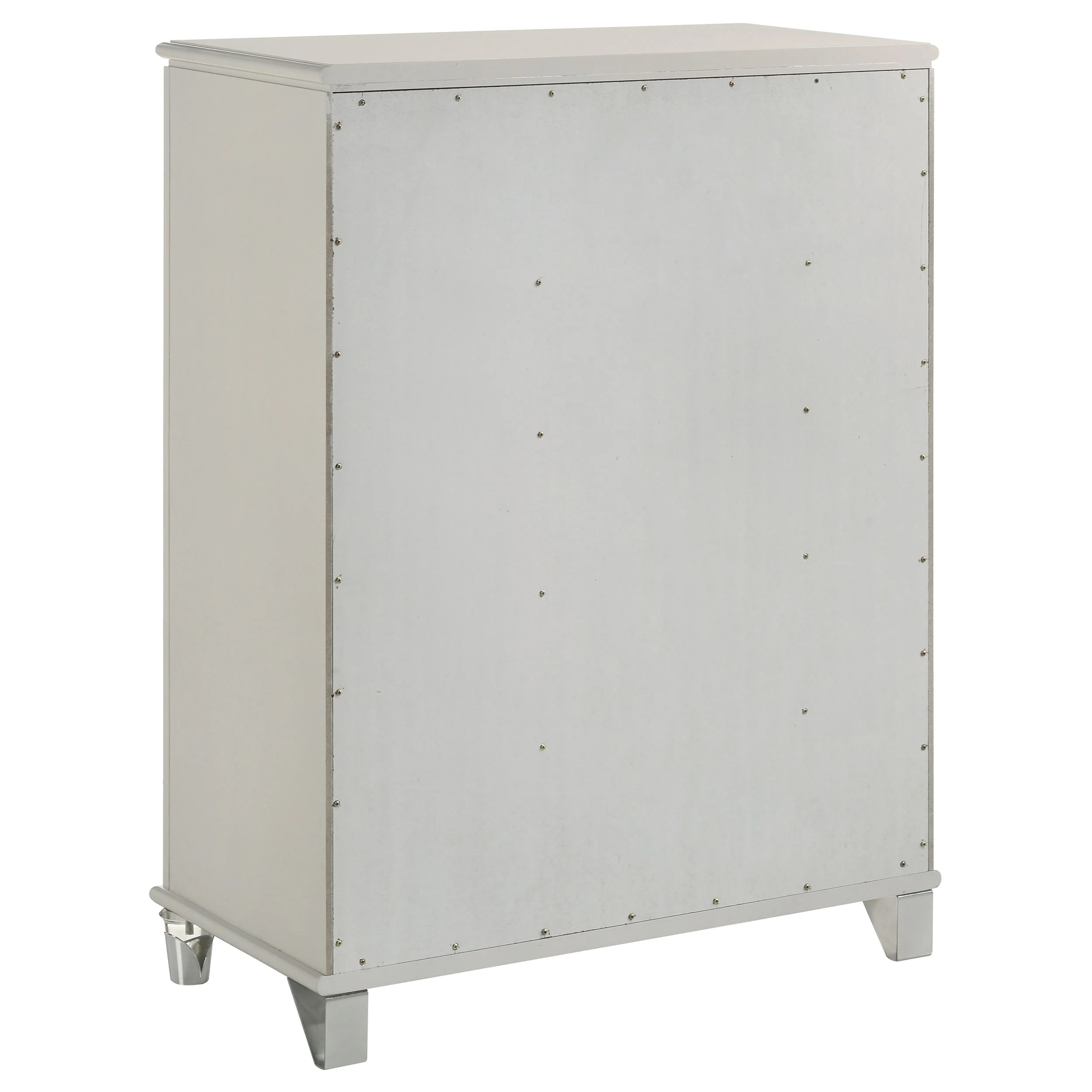 Olivia 5-Drawer Chest Pearl White - Image 10